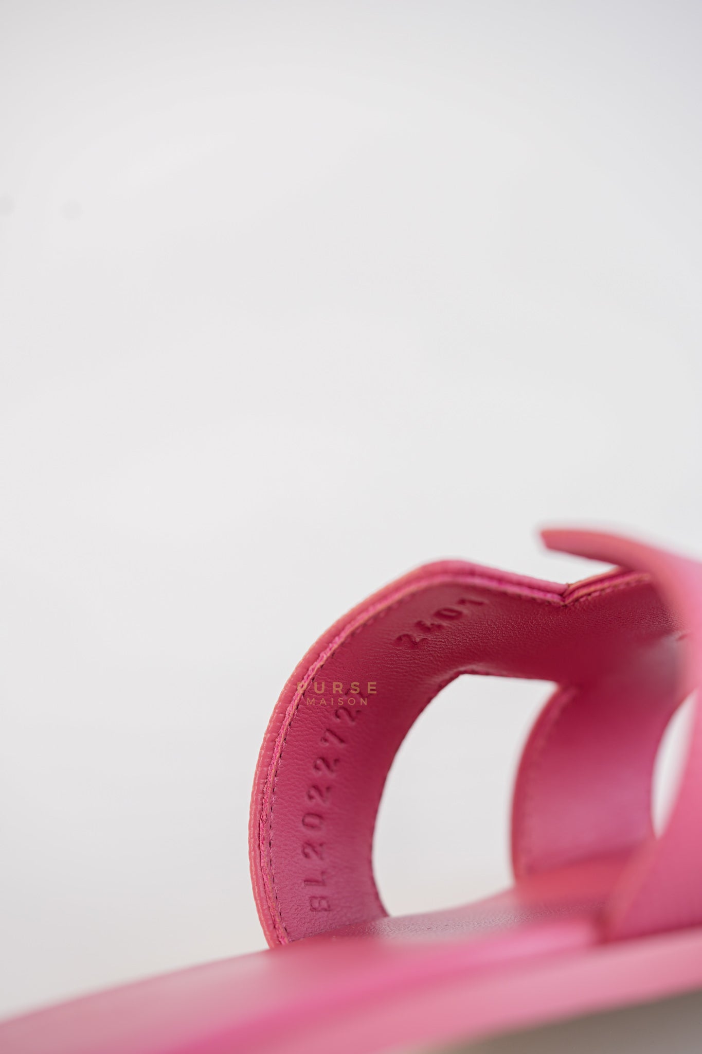 Oran Epsom Rose de Venise Size 37 EU (23cm) | Purse Maison Luxury Bags Shop