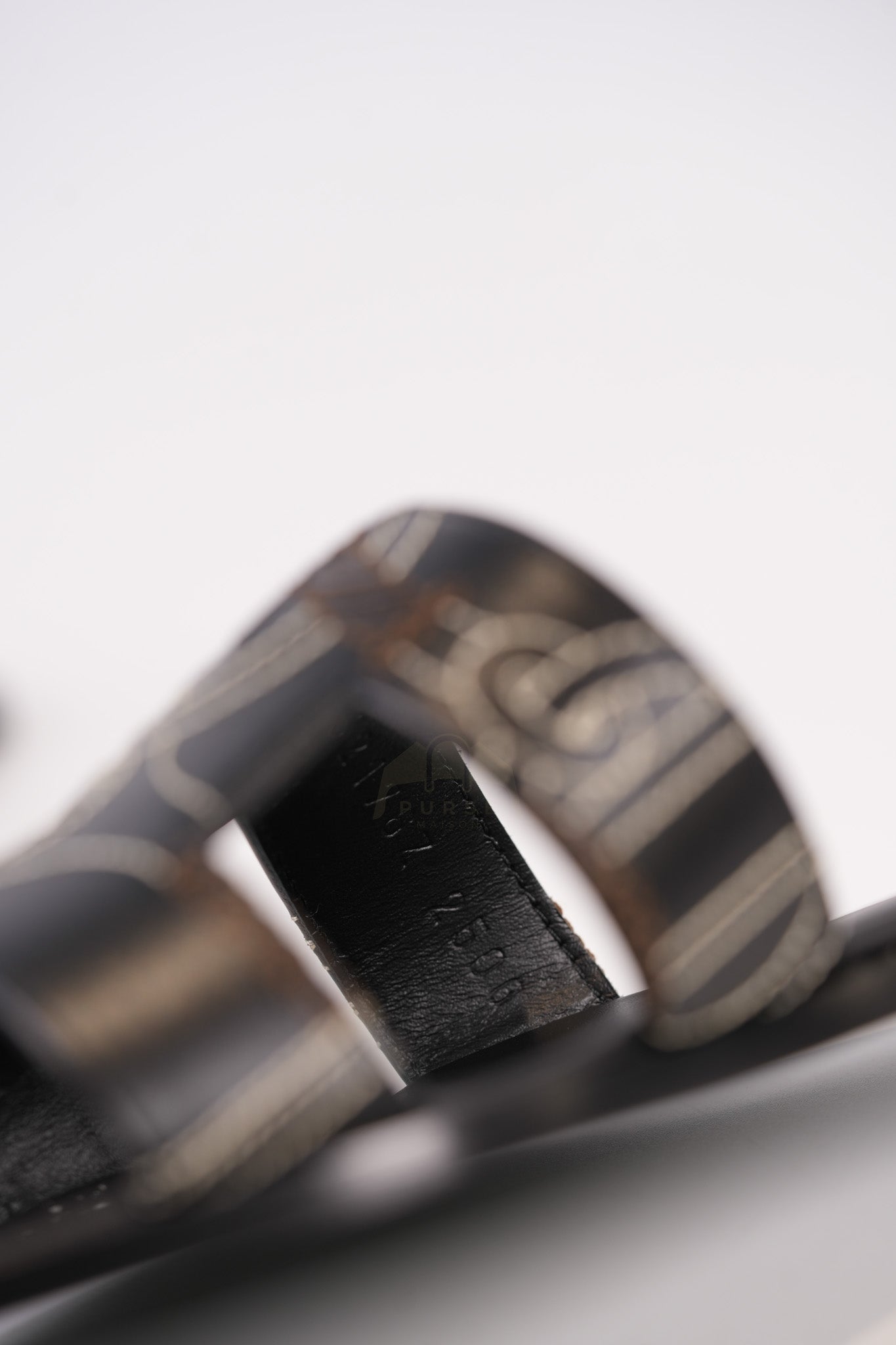 Oran in Black Panoplie Equestre Embroidered Calfskin Size 38EU (24cm) | Purse Maison Luxury Bags Shop