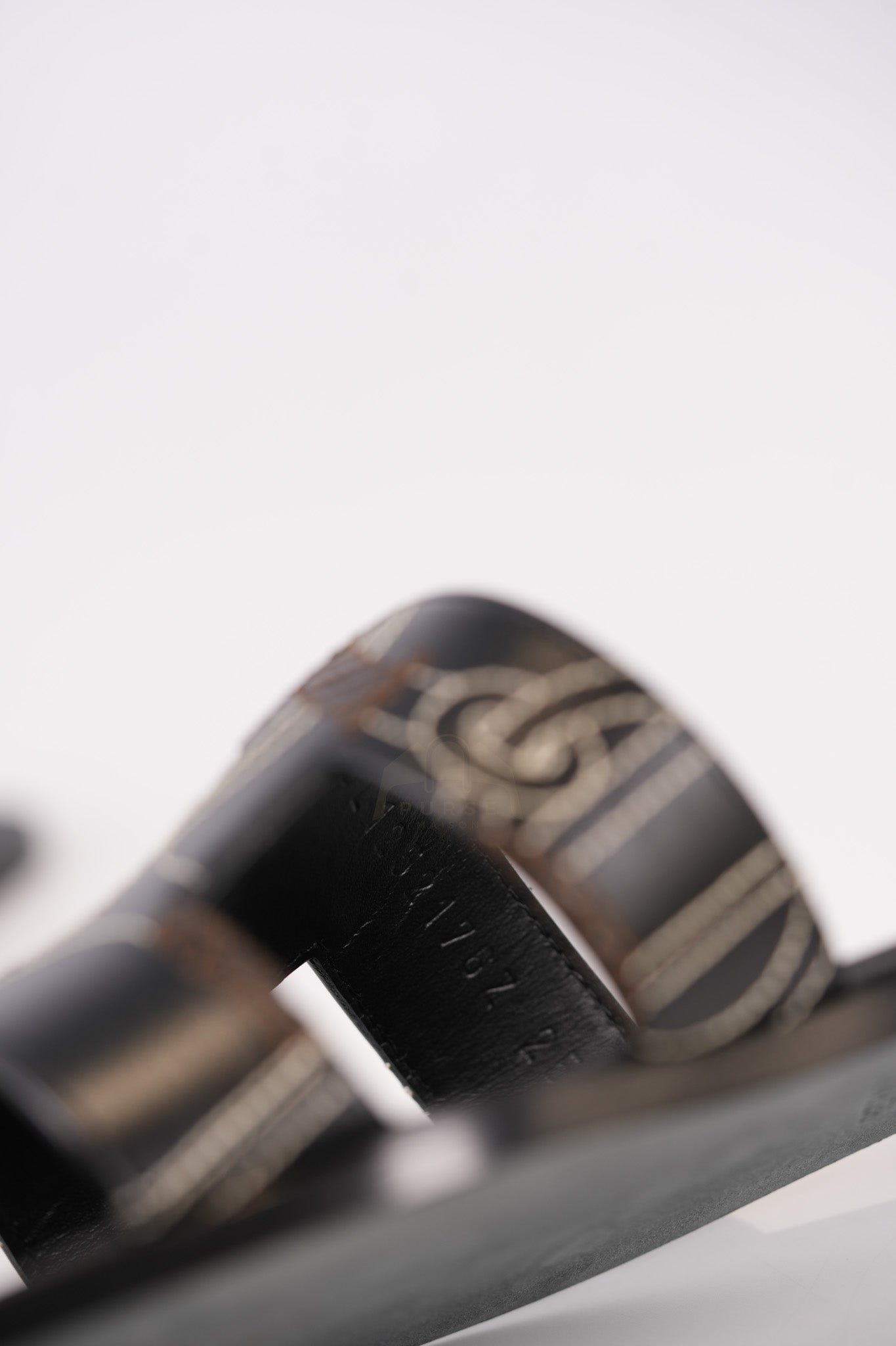 Oran in Black Panoplie Equestre Embroidered Calfskin Size 38EU (24cm) | Purse Maison Luxury Bags Shop