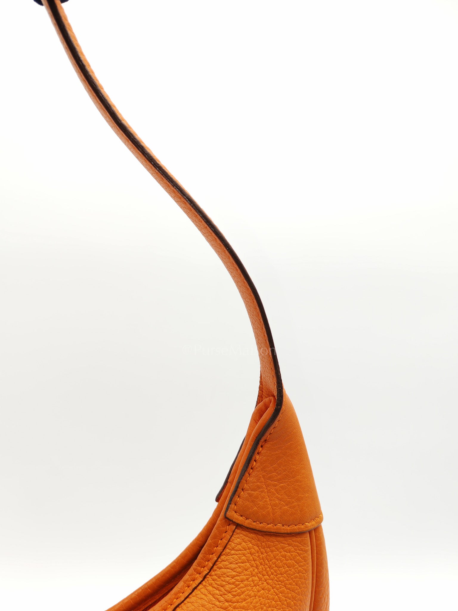 Orange Clemence Trim Shoulder Bag | Purse Maison Luxury Bags Shop