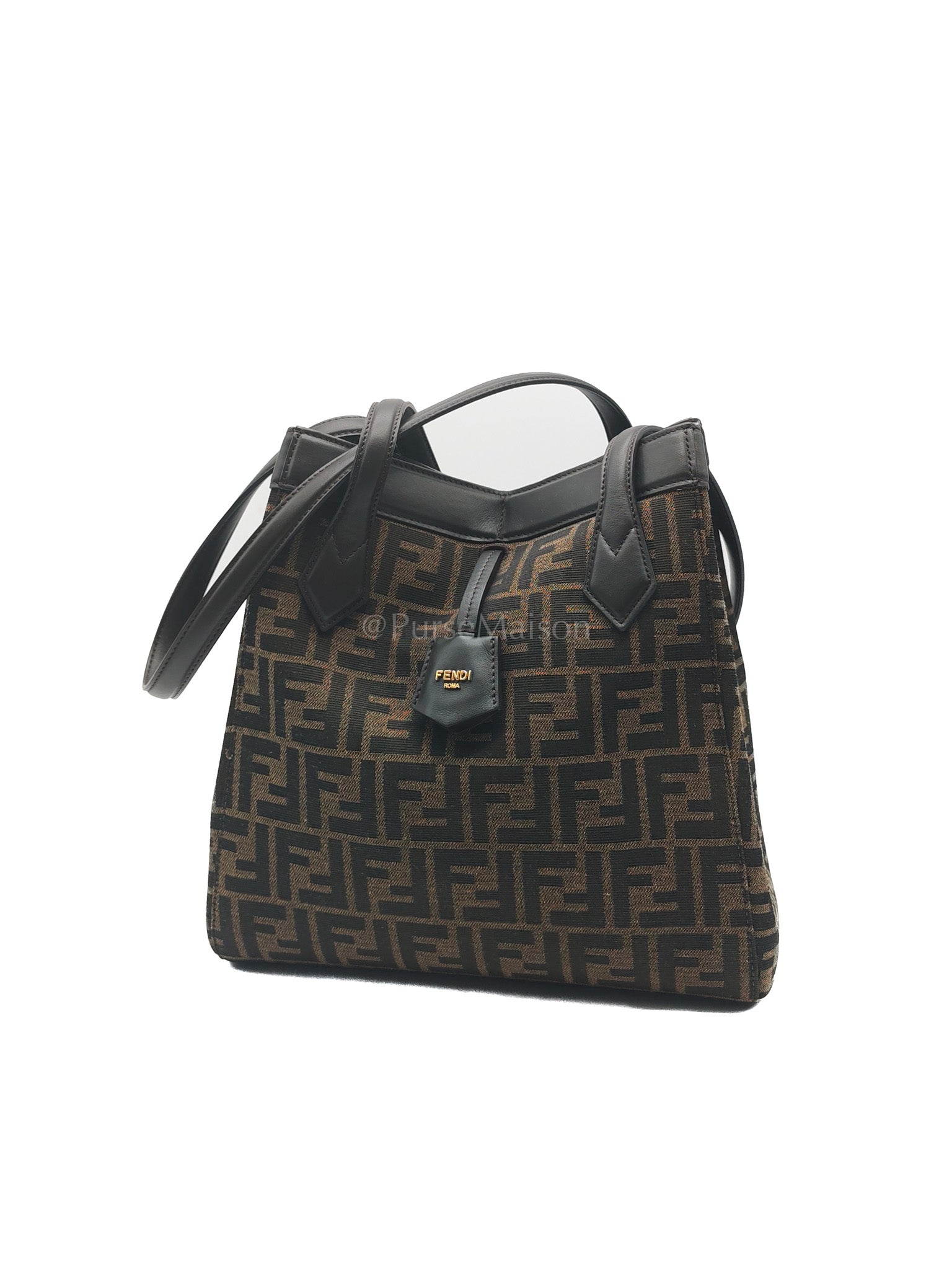 Origami Medium Jacquard Monogram Canvas Tote Bag | Purse Maison Luxury Bags Shop
