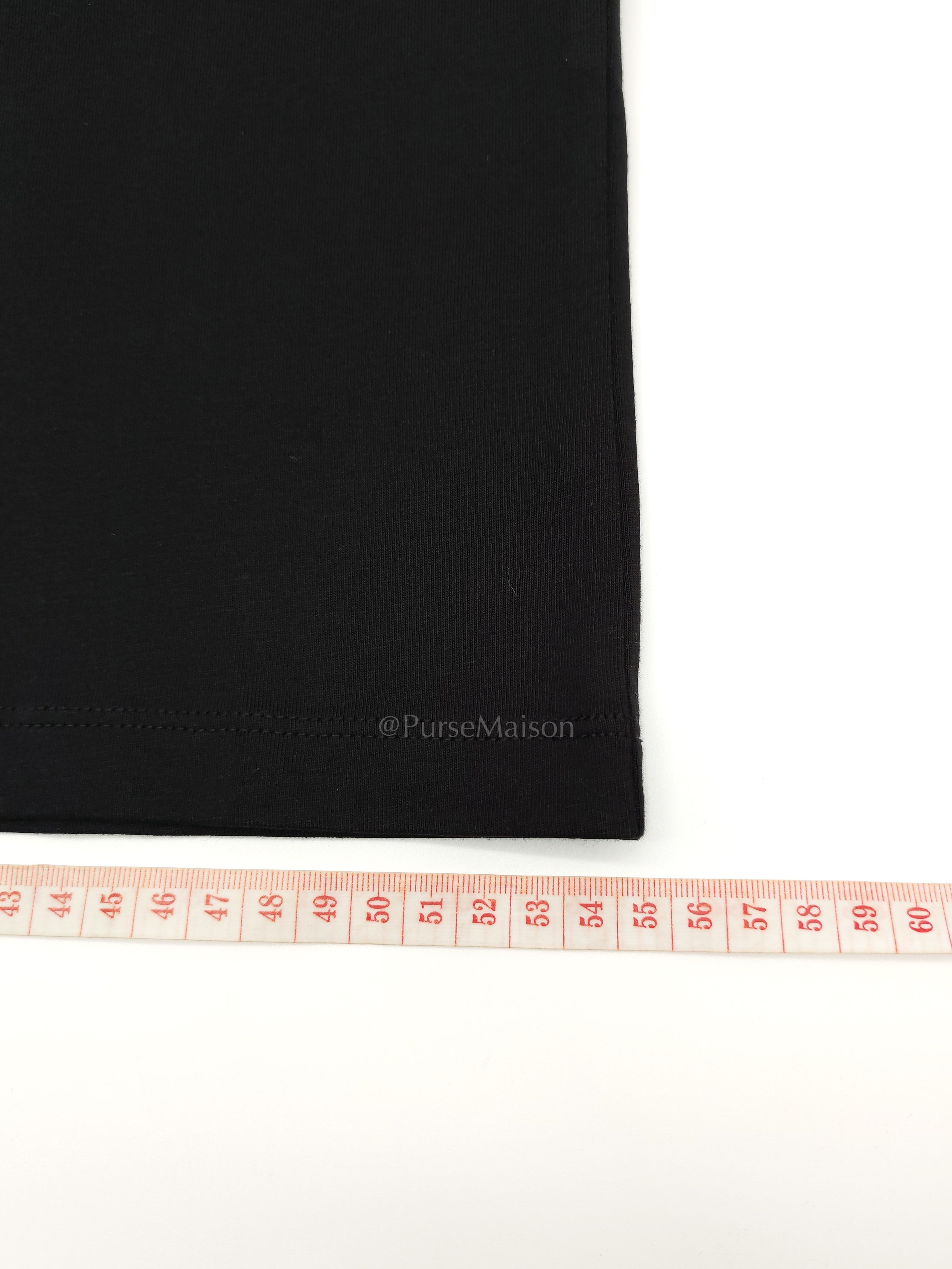 Ami De Coeur Cotton T-Shirt in Black Size Large