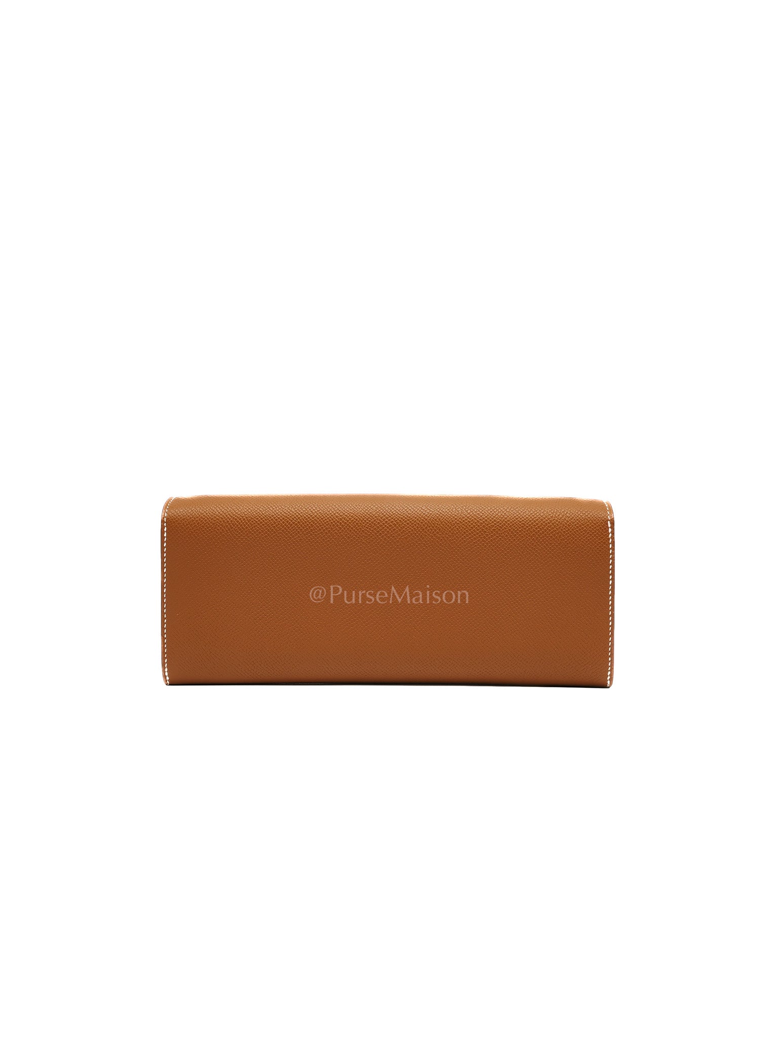 Maillon Wallet To Go in Gold Epsom Leather & Palladium Hardware Stamp B (2023)