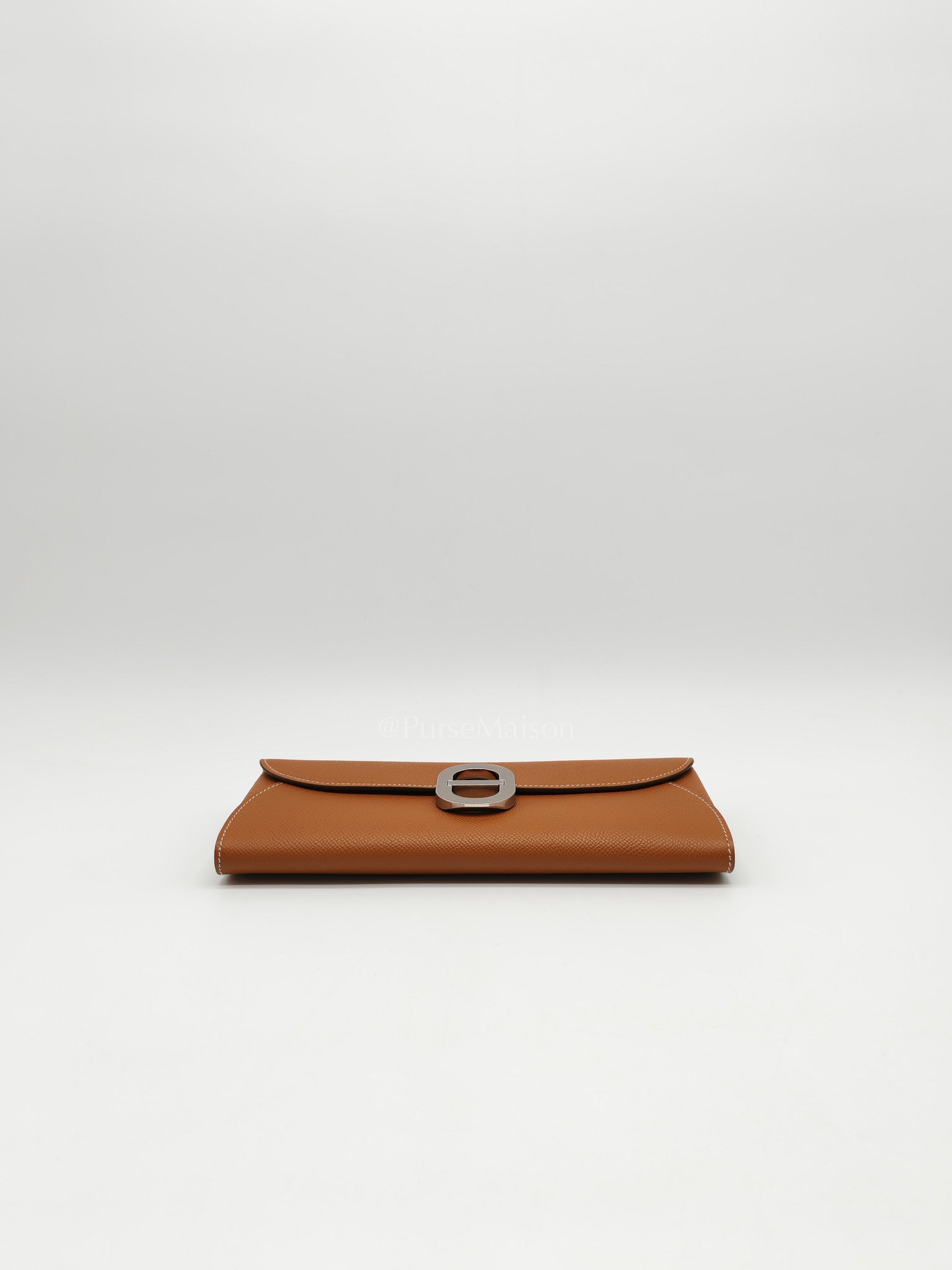 Maillon Wallet To Go in Gold Epsom Leather & Palladium Hardware Stamp B (2023)