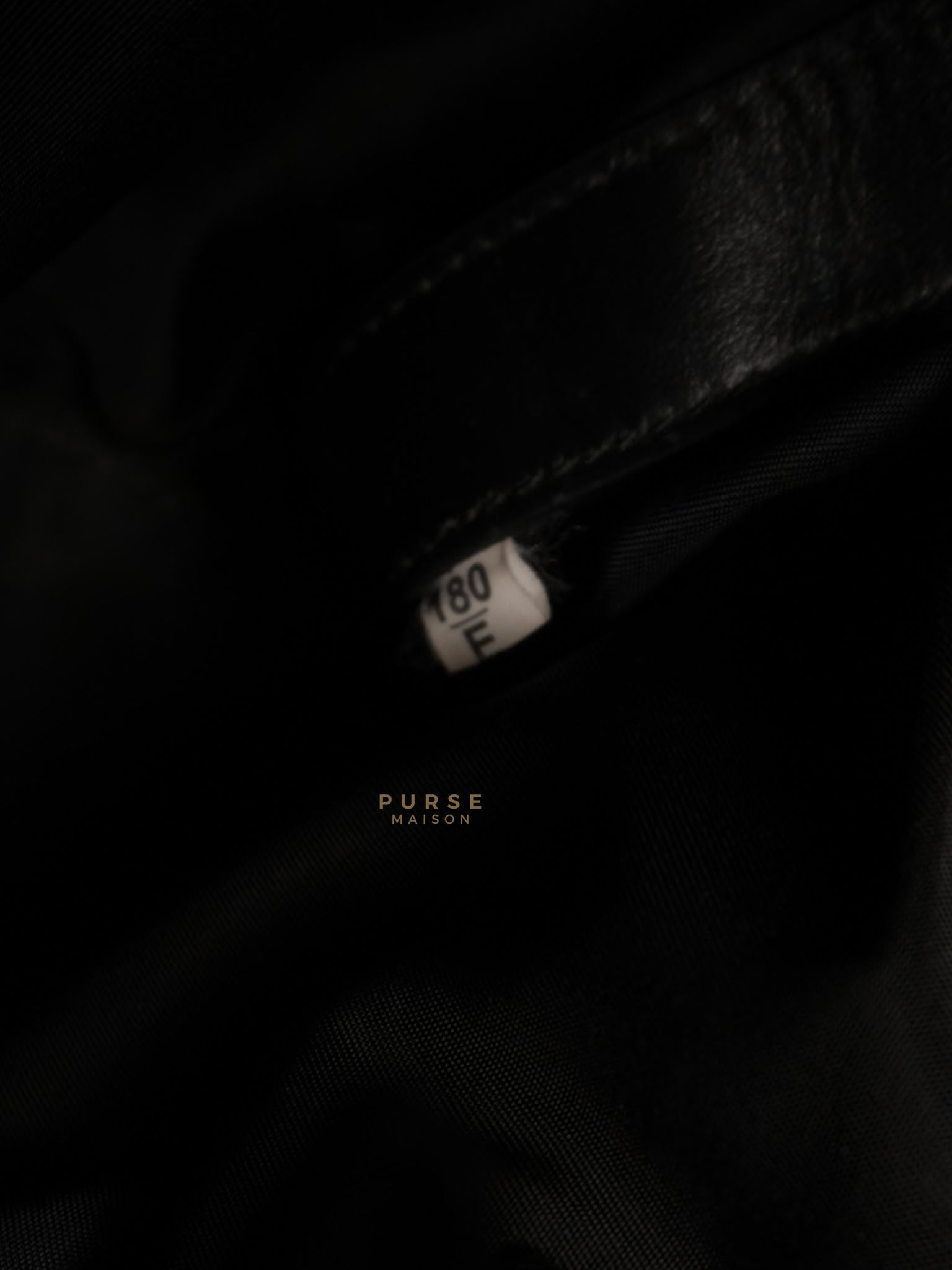 Ouverture Bucket Bag Small in Black Tessuto and Leather | Purse Maison Luxury Bags Shop