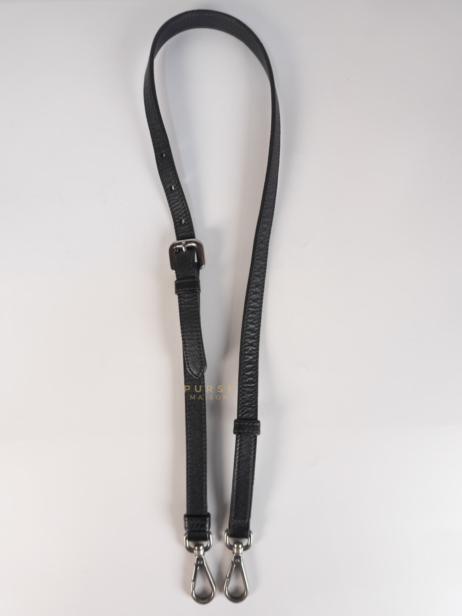 Ouverture Bucket Bag Small in Black Tessuto and Leather | Purse Maison Luxury Bags Shop