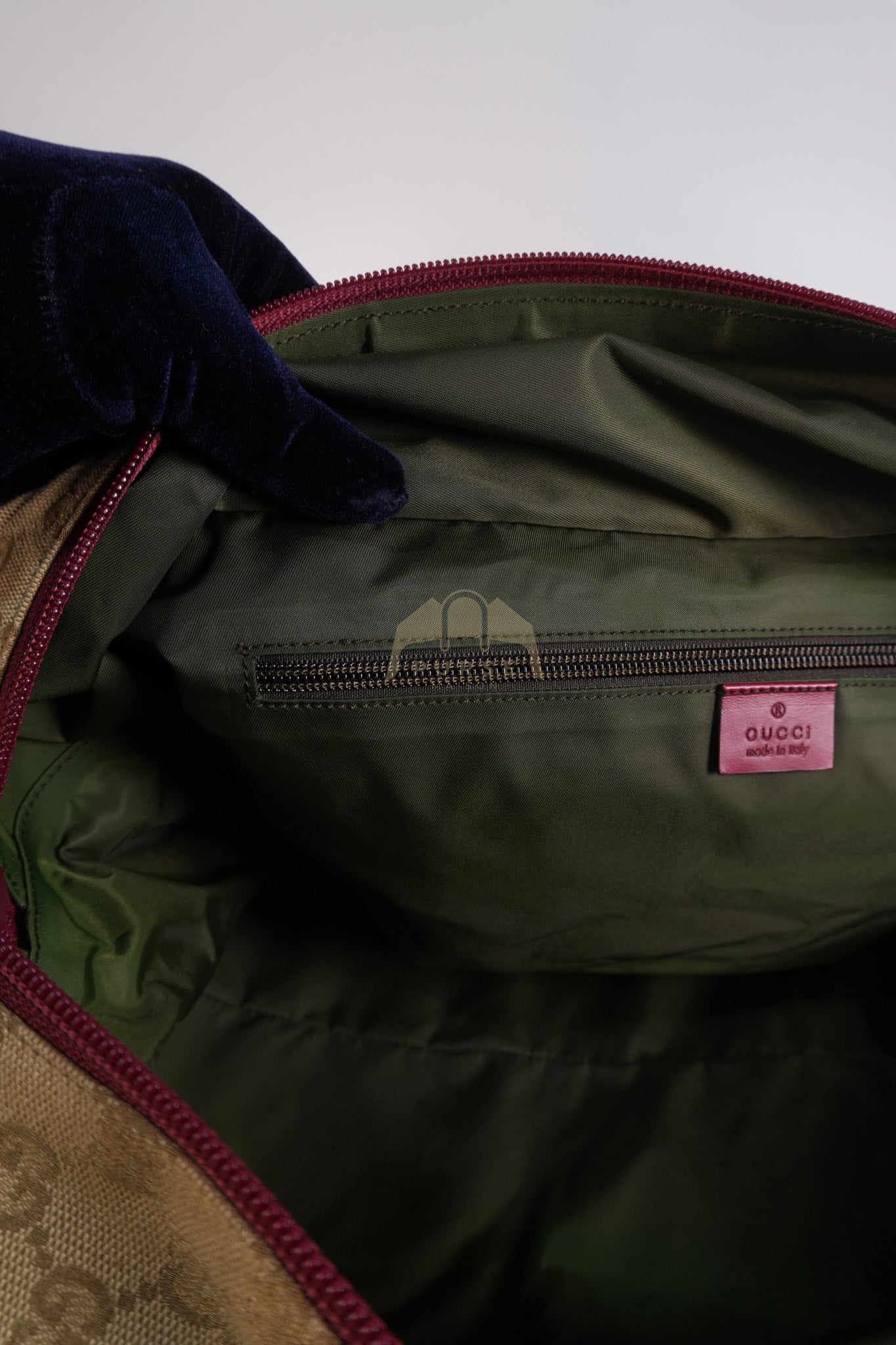 Overnight Travel Bag in Web GG Canvas | Purse Maison Luxury Bags Shop