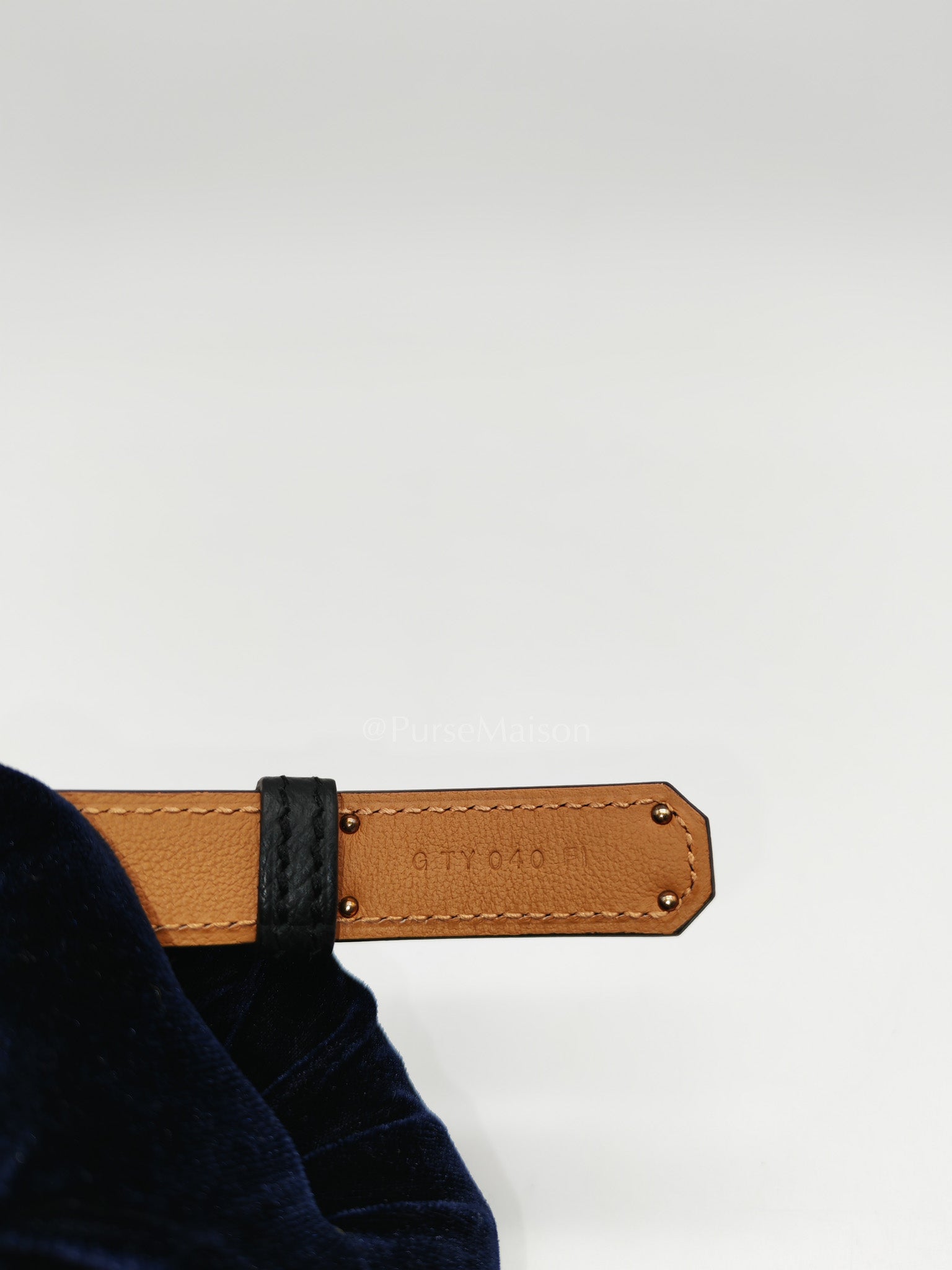 Kelly Belt in Black Epsom Leather & Rose Gold Hardware Stamp G (2026)