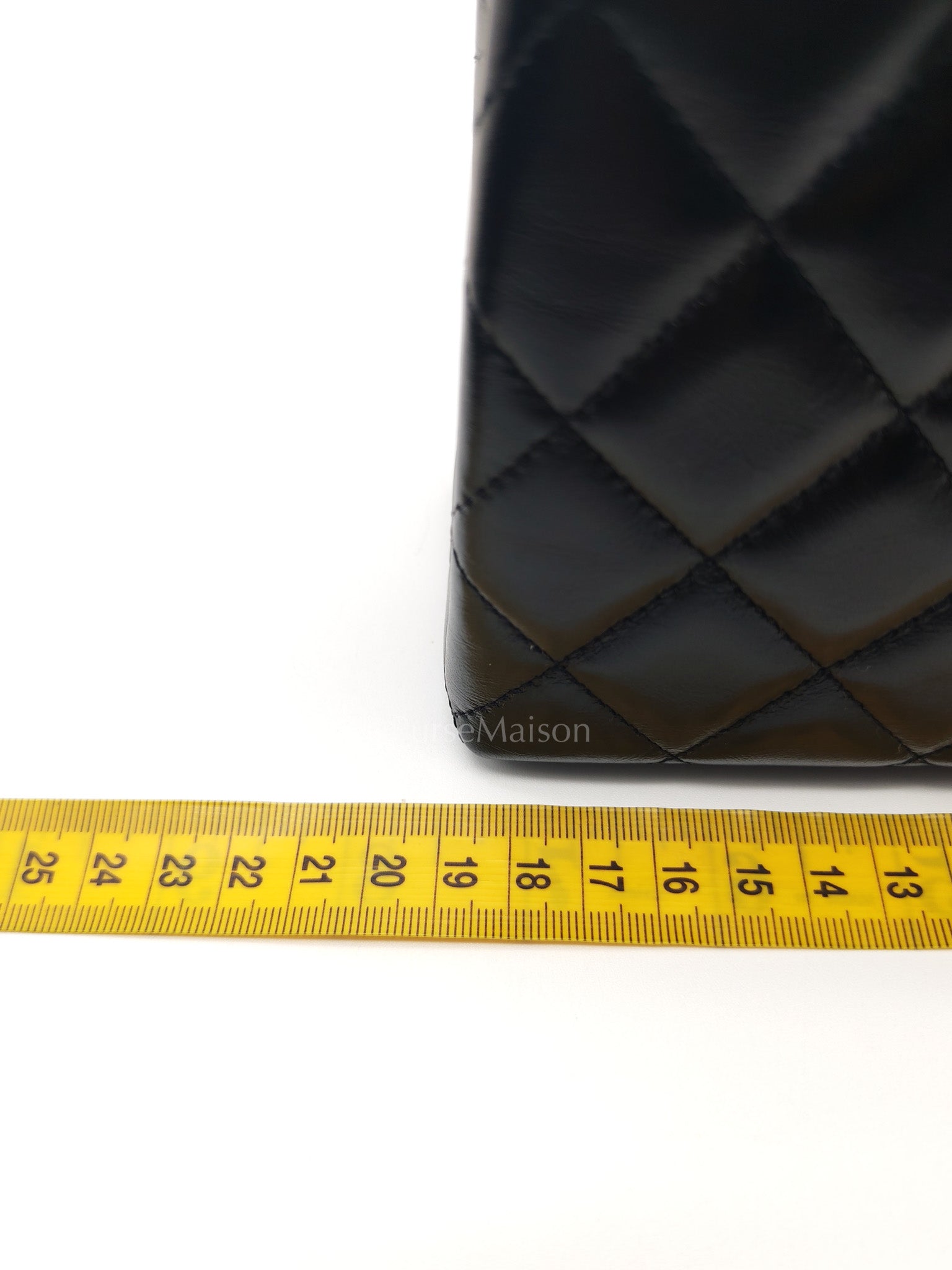 CC Kelly Small in Black Calfskin Leather & Aged Gold Hardware (Microchip)