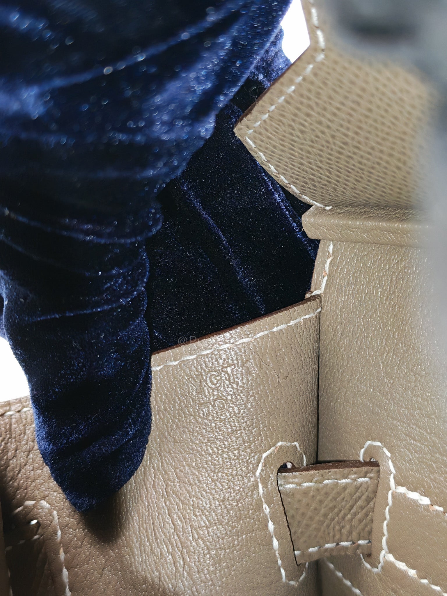 Birkin 30 Sellier in Etoupe Epsom Leather Palladium Hardware Stamp Y(2020)