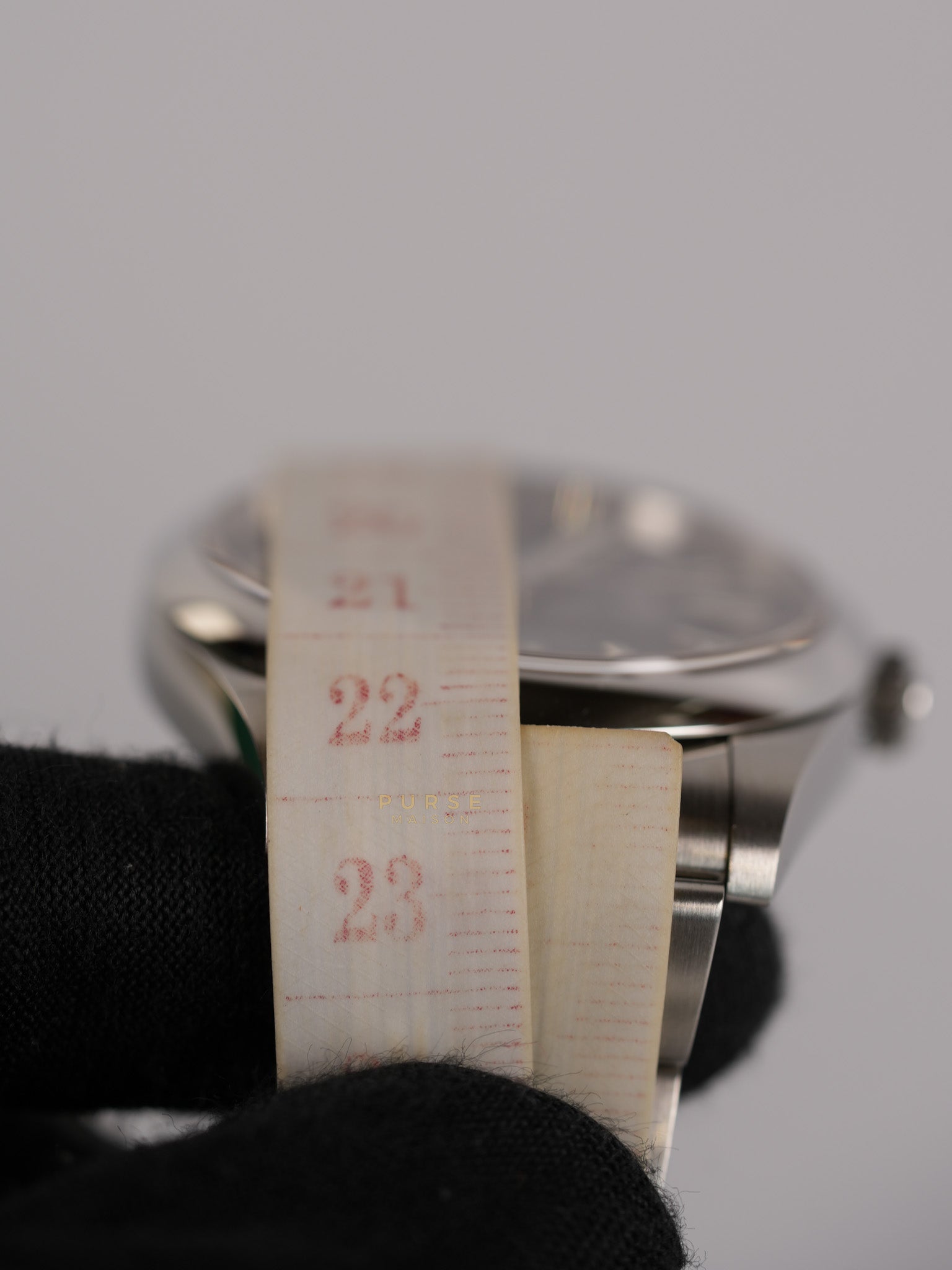 Oyster Perpetual 41mm Black Dial Stainless Strap (Reference Number 124300) | Purse Maison Luxury Bags Shop