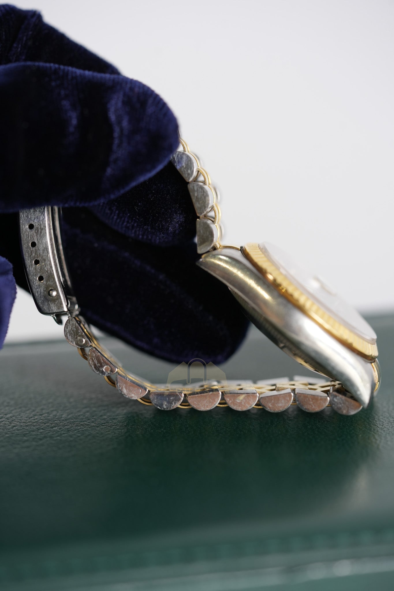 Oyster Perpetual Datejust in Two Tone 33mm with Diamonds Watch for Women | Purse Maison Luxury Bags Shop