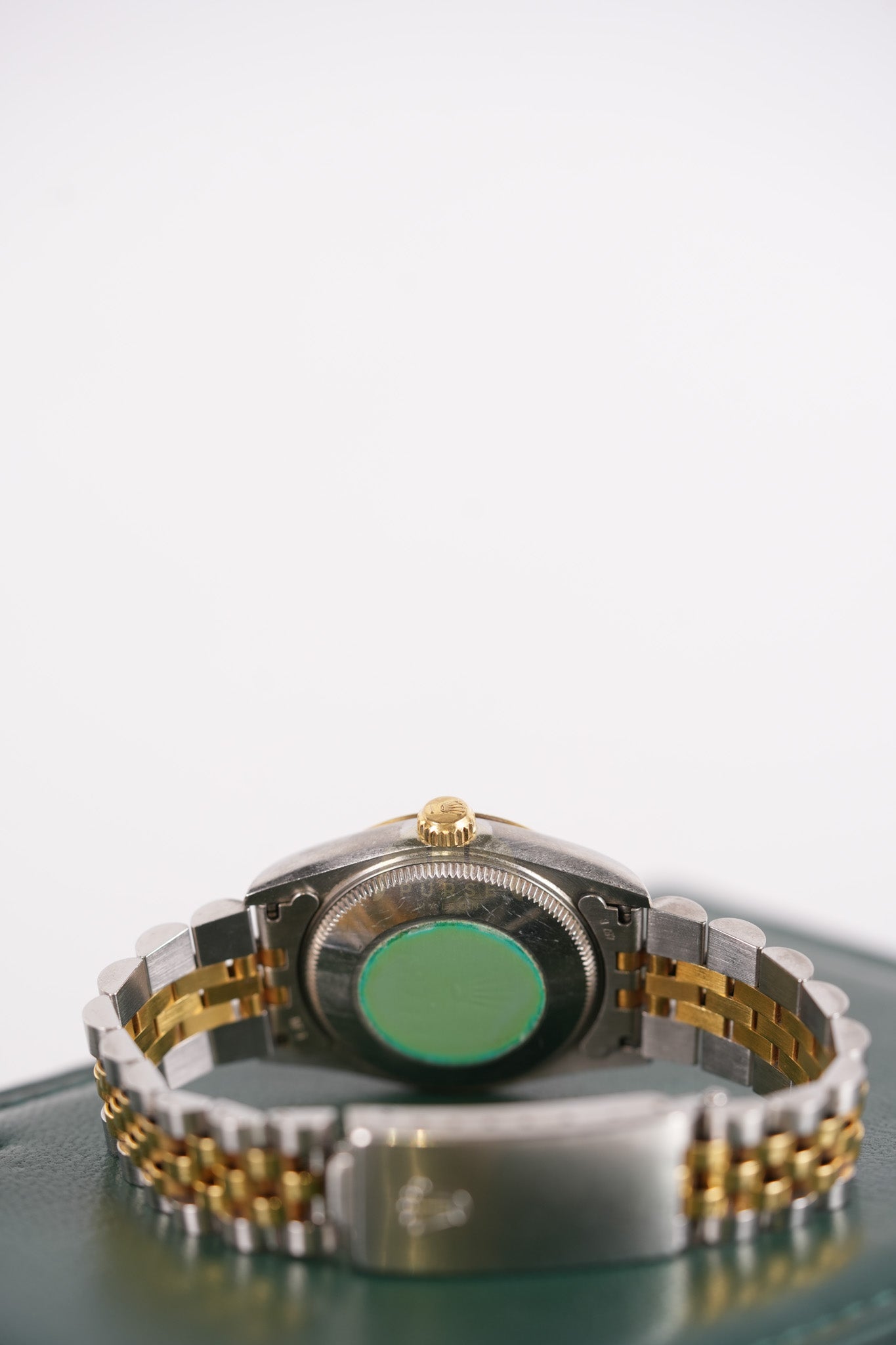 Oyster Perpetual Datejust in Two Tone 33mm with Diamonds Watch for Women | Purse Maison Luxury Bags Shop