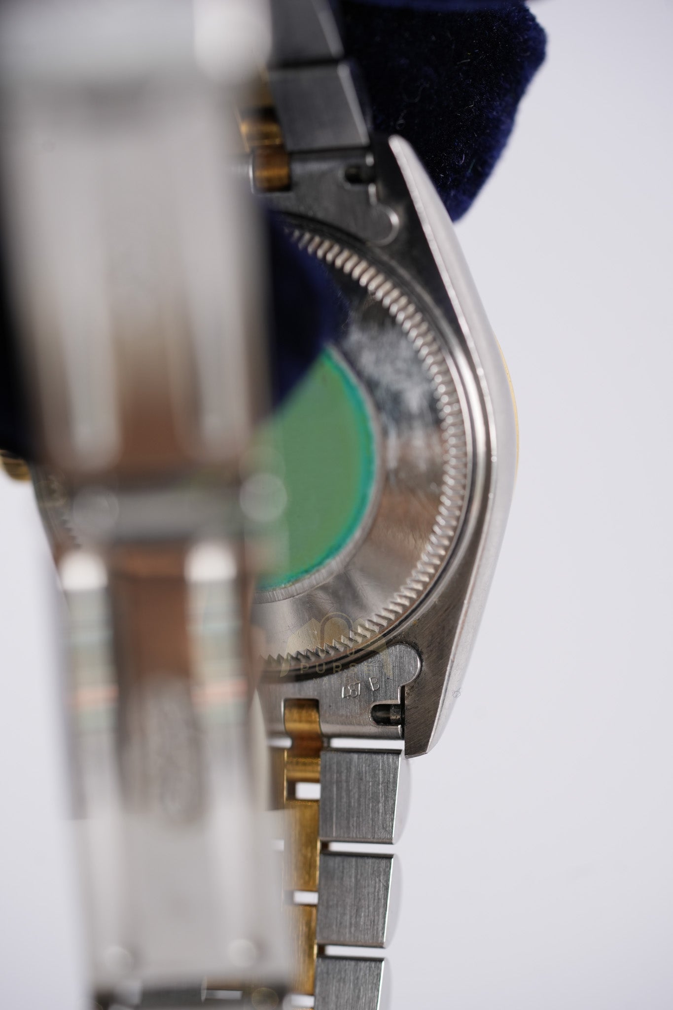 Oyster Perpetual Datejust in Two Tone 33mm with Diamonds Watch for Women | Purse Maison Luxury Bags Shop