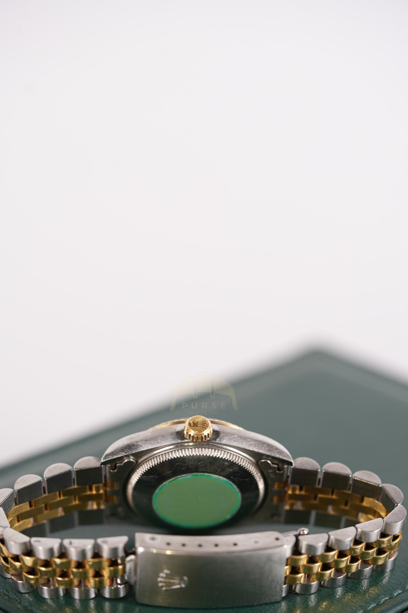 Oyster Perpetual Datejust in Two Tone 33mm with Diamonds Watch for Women | Purse Maison Luxury Bags Shop