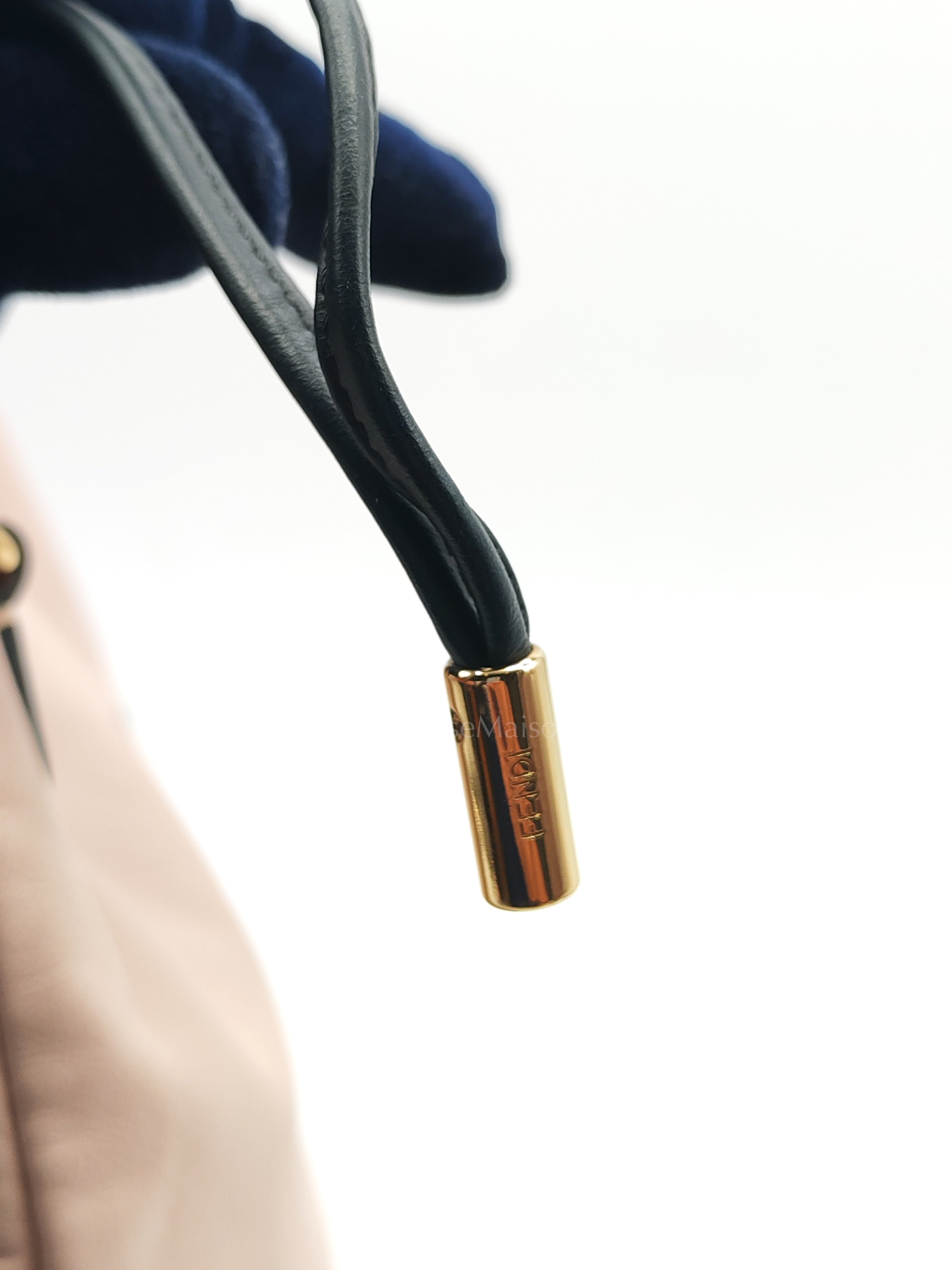 Pack Pouch Crossbody Bag in Blush Pink Leather & Gold Hardware | Purse Maison Luxury Bags Shop