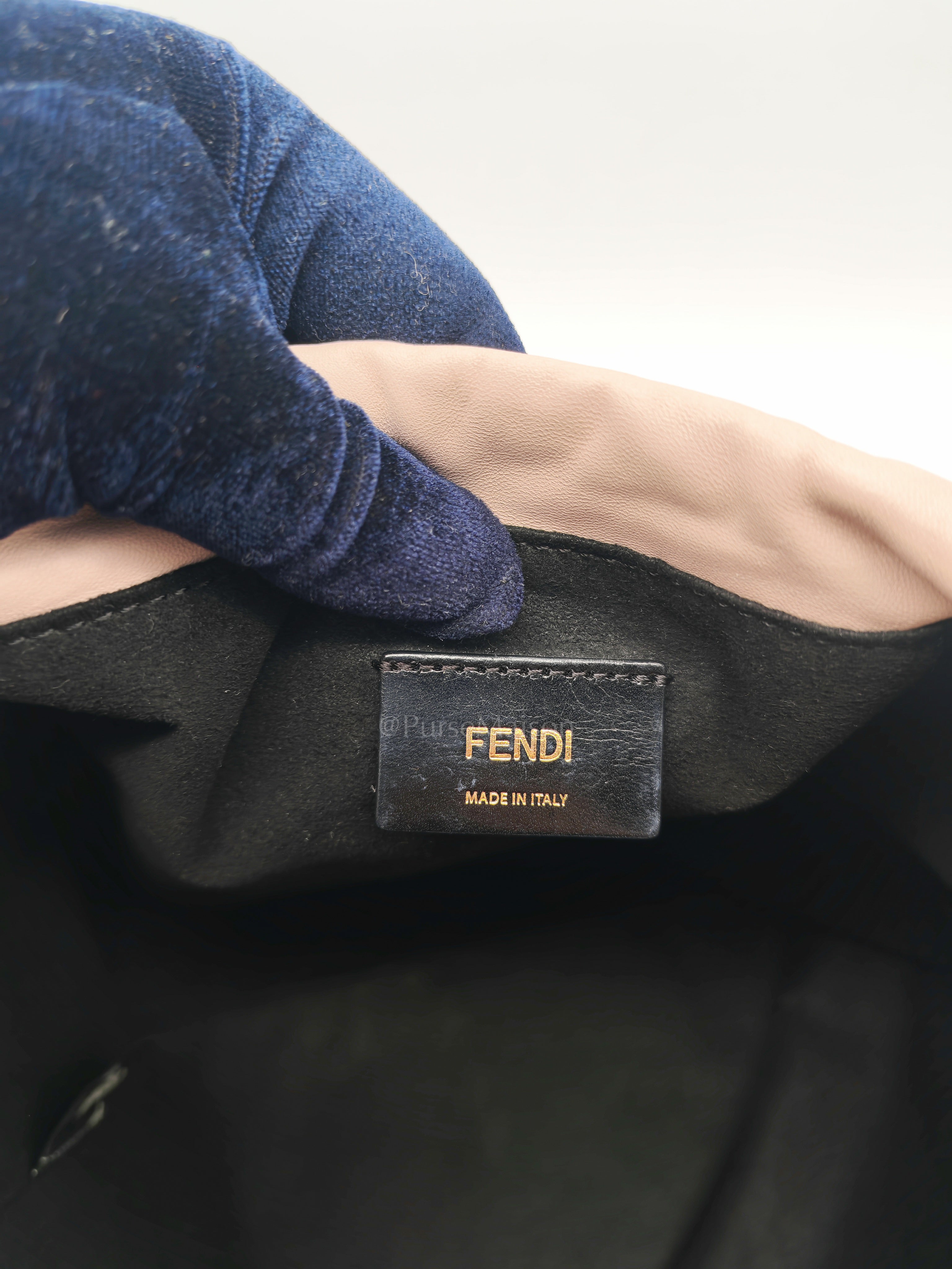Pack Pouch Crossbody Bag in Blush Pink Leather & Gold Hardware | Purse Maison Luxury Bags Shop