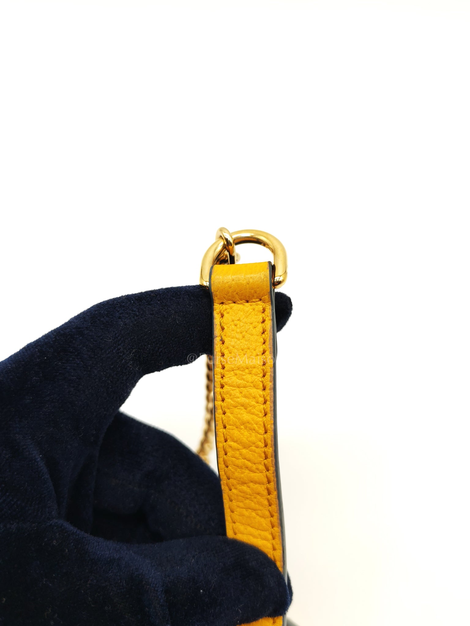 Padlock Flora Bamboo in Supreme Canvas Shoulder Bag | Purse Maison Luxury Bags Shop