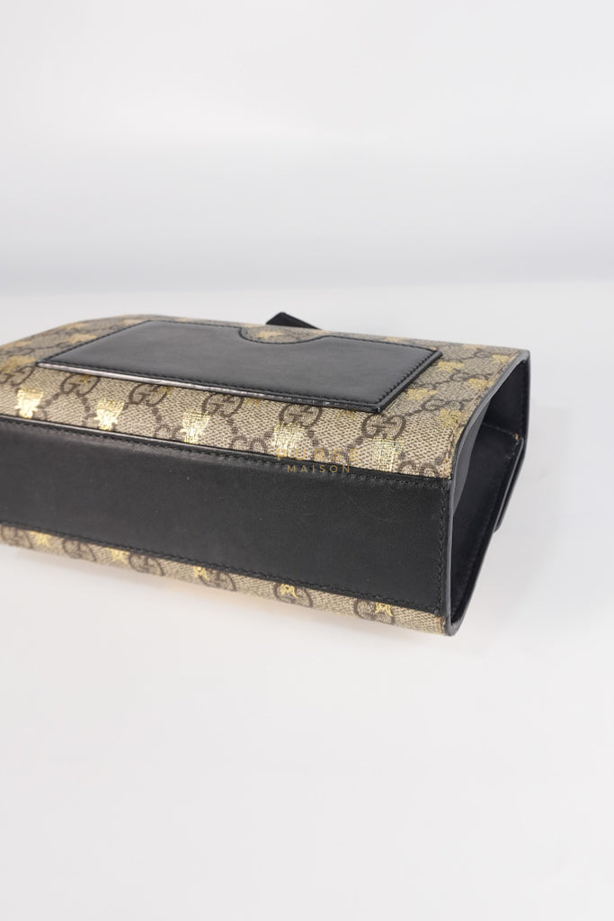 Padlock Mini in GG Bees Supreme Canvas | Purse Maison Luxury Bags Shop