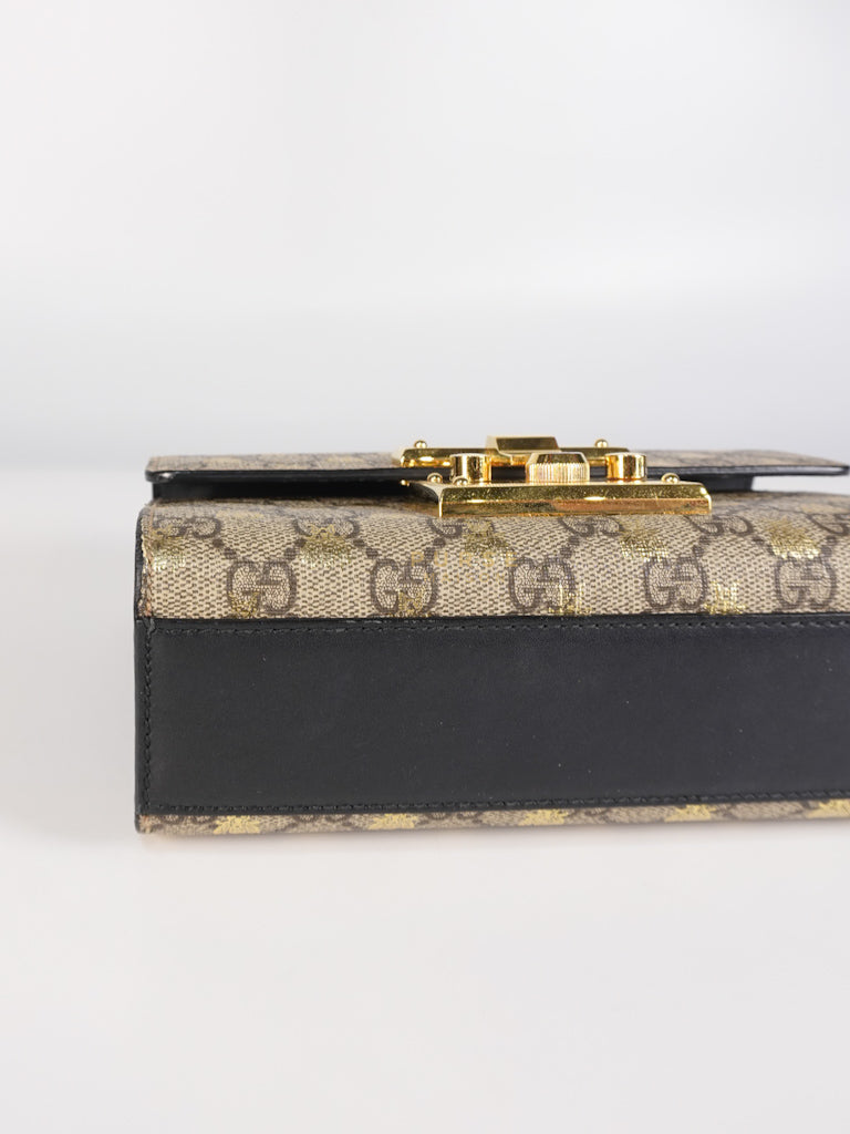 Padlock Mini in GG Bees Supreme Canvas | Purse Maison Luxury Bags Shop