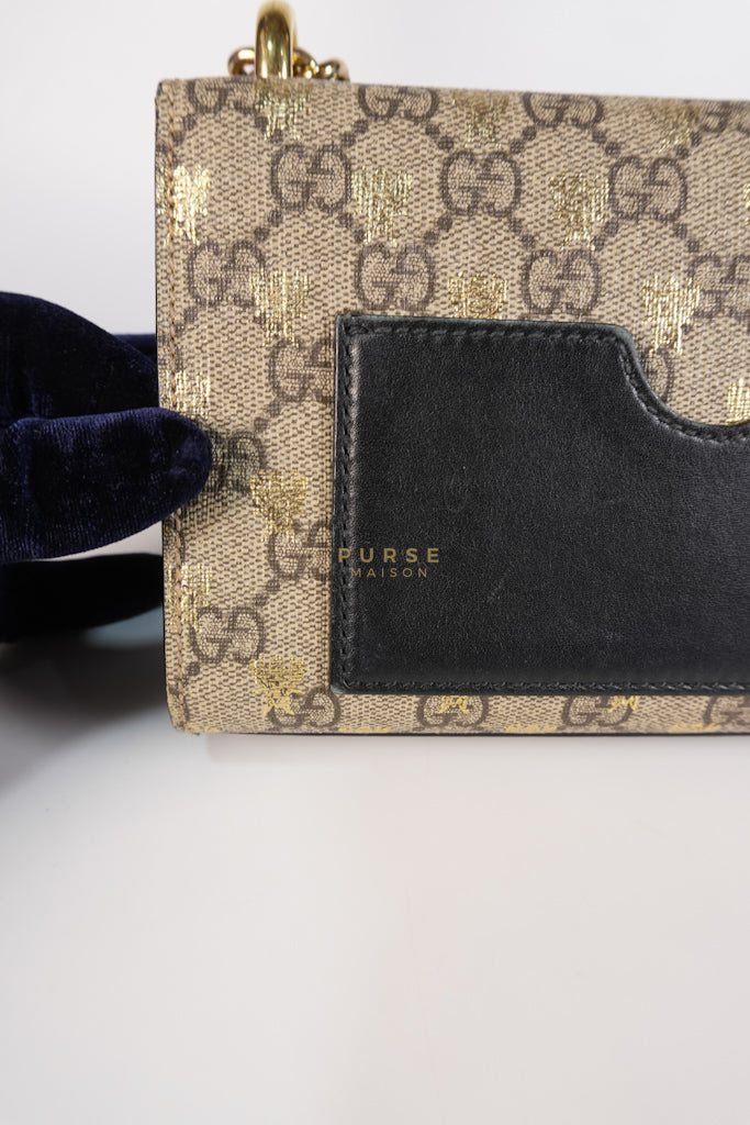 Padlock Mini in GG Bees Supreme Canvas | Purse Maison Luxury Bags Shop