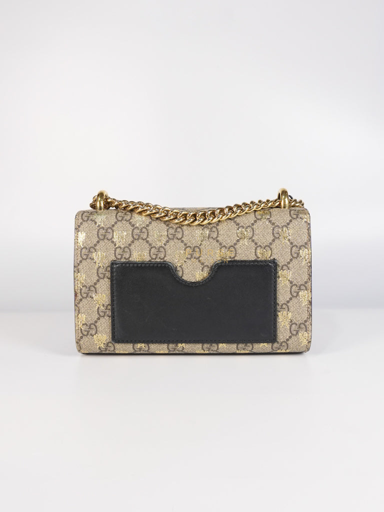 Padlock Mini in GG Bees Supreme Canvas | Purse Maison Luxury Bags Shop