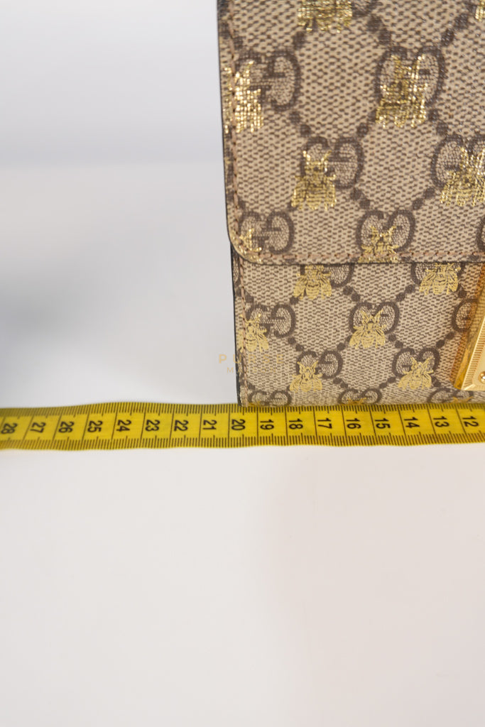 Padlock Mini in GG Bees Supreme Canvas | Purse Maison Luxury Bags Shop