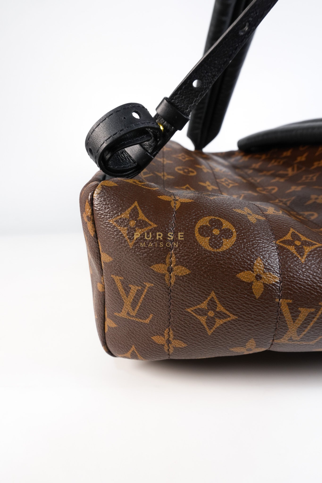 Palm Spring Backpack MM in Monogram Canvas (Microchip) | Purse Maison Luxury Bags Shop