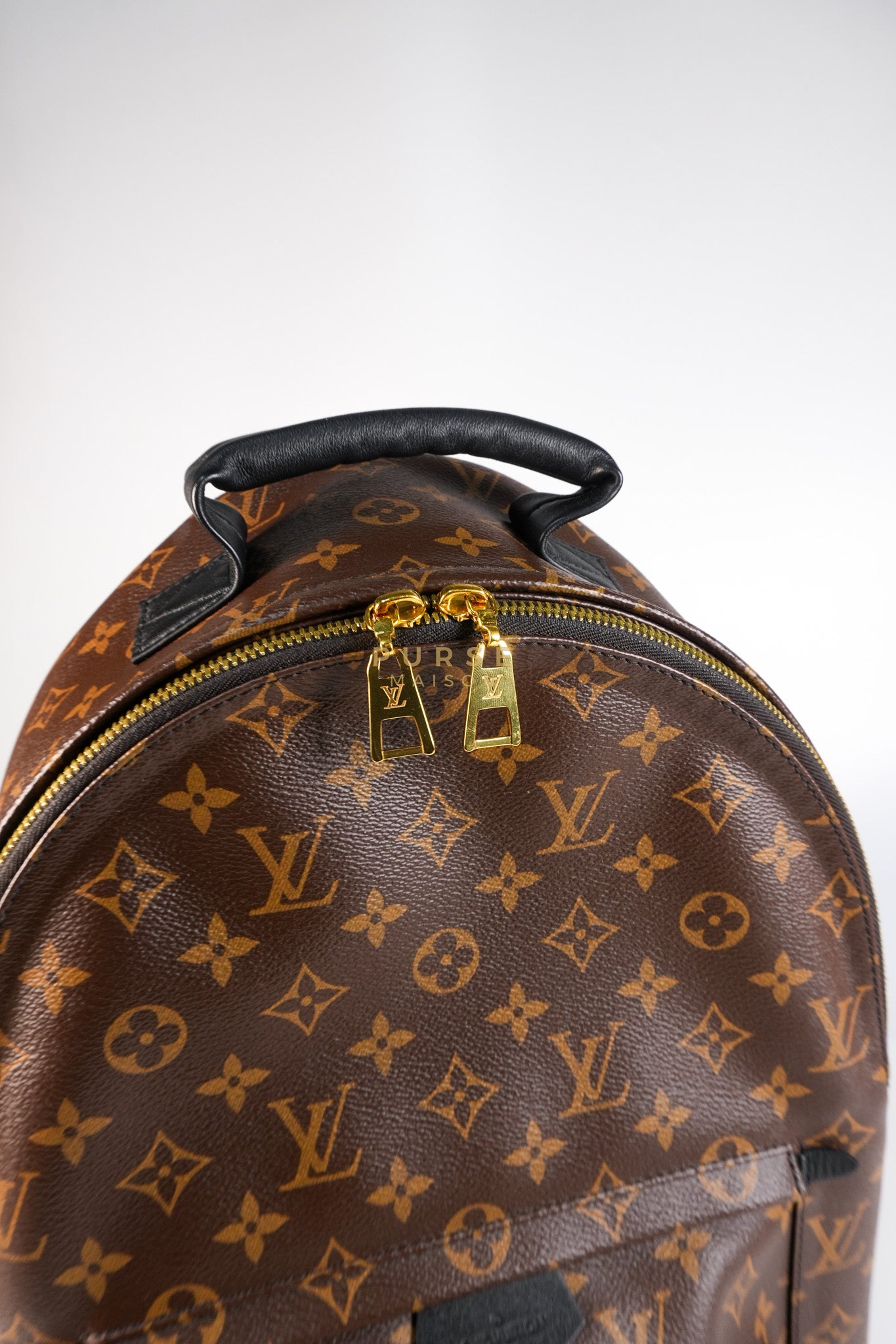 Palm Spring Backpack MM in Monogram Canvas (Microchip) | Purse Maison Luxury Bags Shop