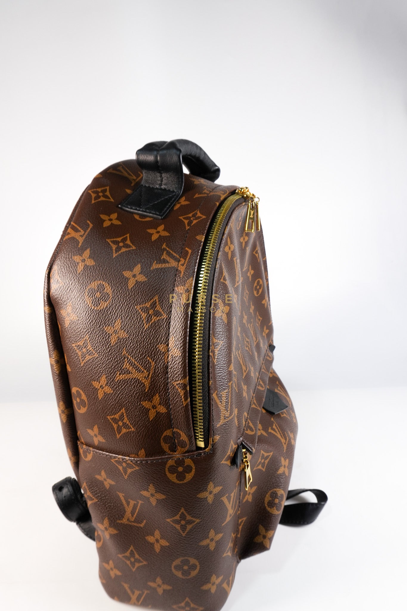 Palm Spring Backpack MM in Monogram Canvas (Microchip) | Purse Maison Luxury Bags Shop