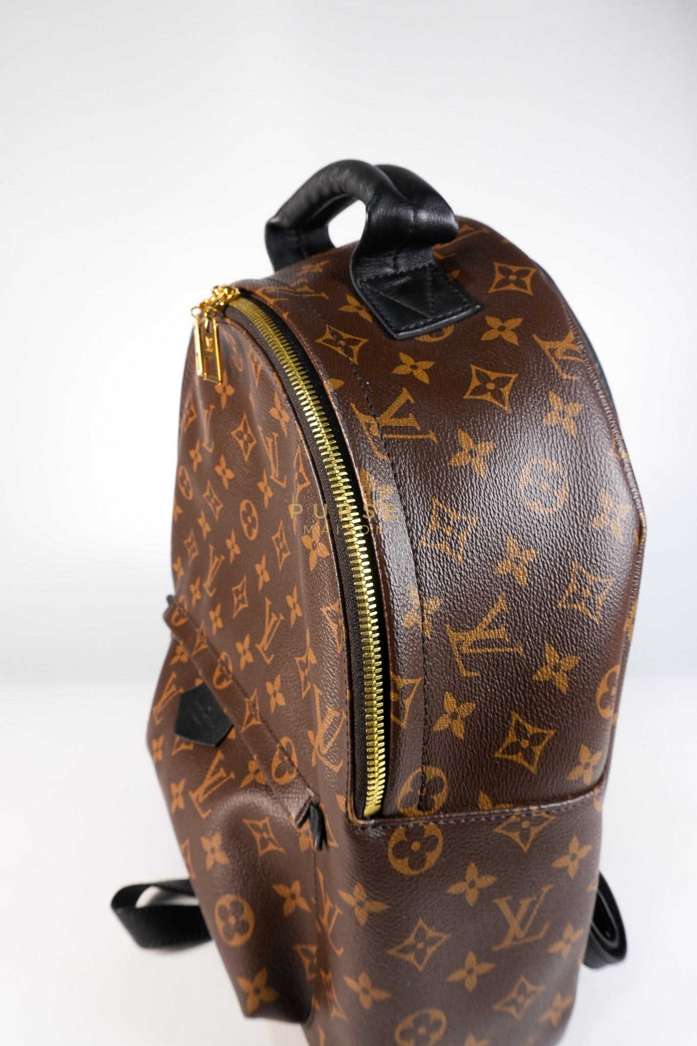 Palm Spring Backpack MM in Monogram Canvas (Microchip) | Purse Maison Luxury Bags Shop