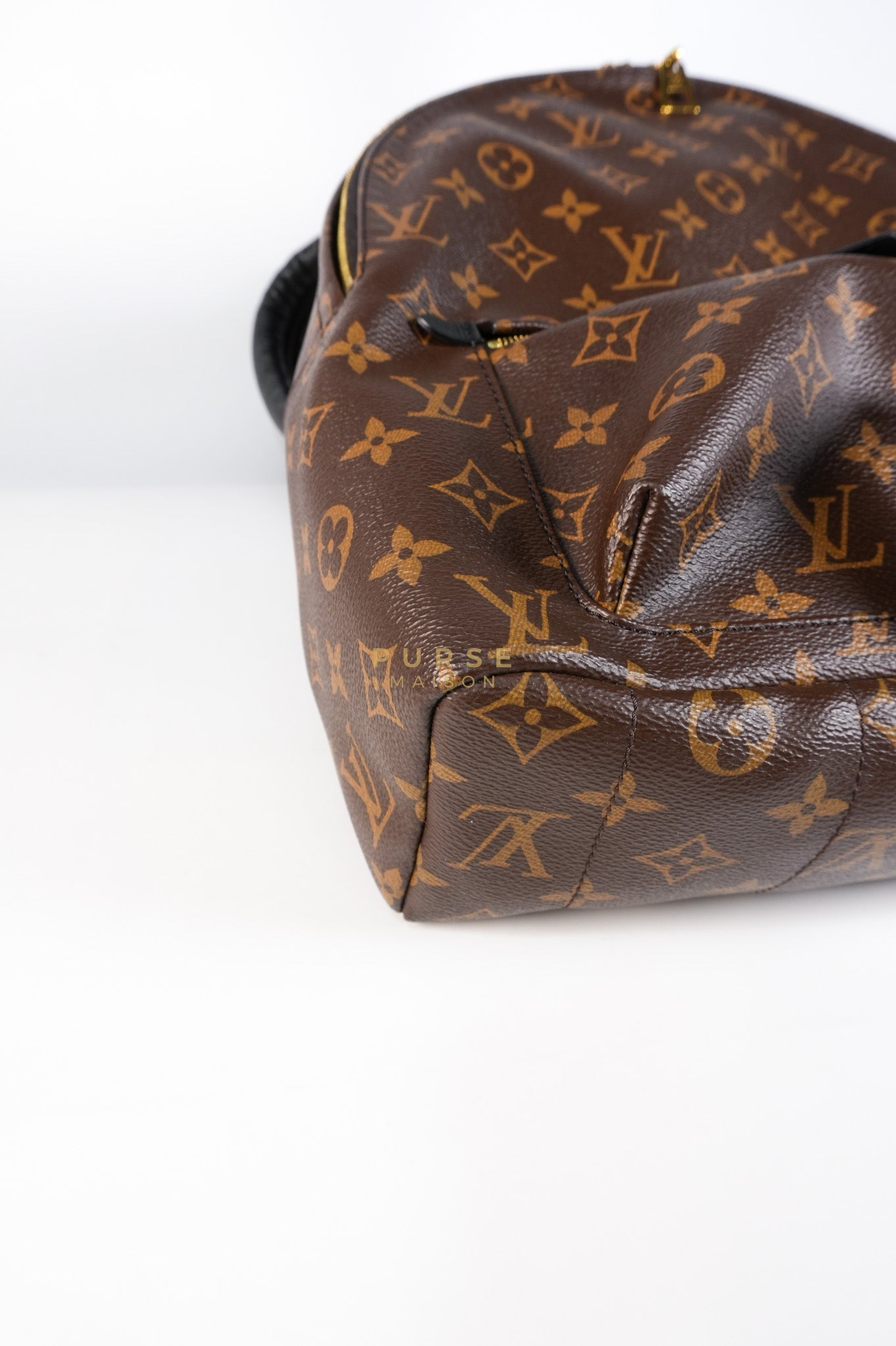 Palm Spring Backpack MM in Monogram Canvas (Microchip) | Purse Maison Luxury Bags Shop