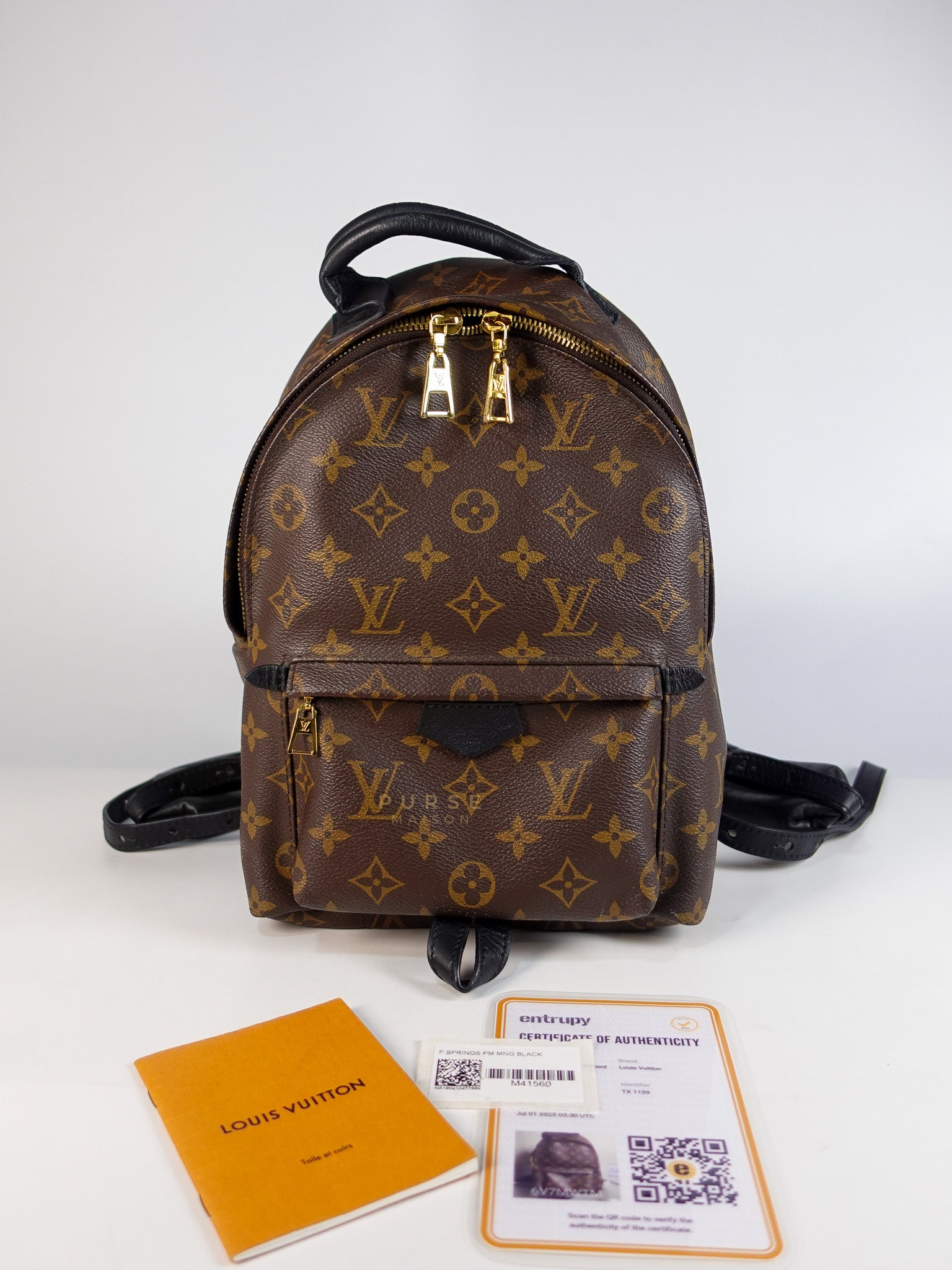 Palm Spring Backpack PM in Monogram Canvas (Date Code: TX1159) | Purse Maison Luxury Bags Shop