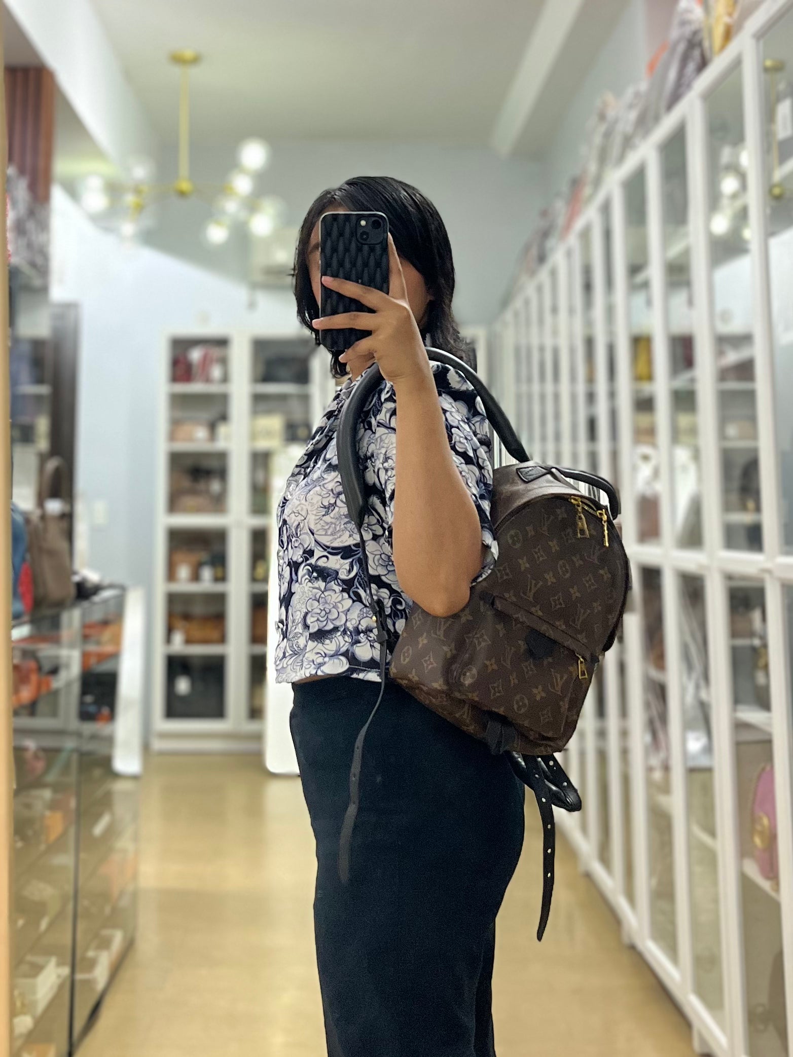 Palm Spring Backpack PM in Monogram Canvas (Date Code: TX1159) | Purse Maison Luxury Bags Shop