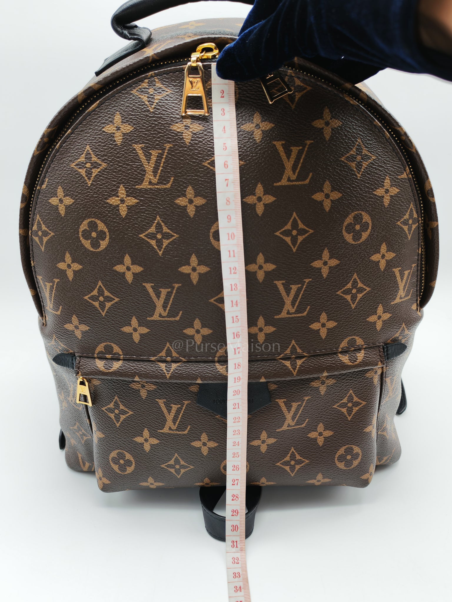 Palm Spring MM in Monogram Canvas Backpack (Date Code: PL2159) | Purse Maison Luxury Bags Shop