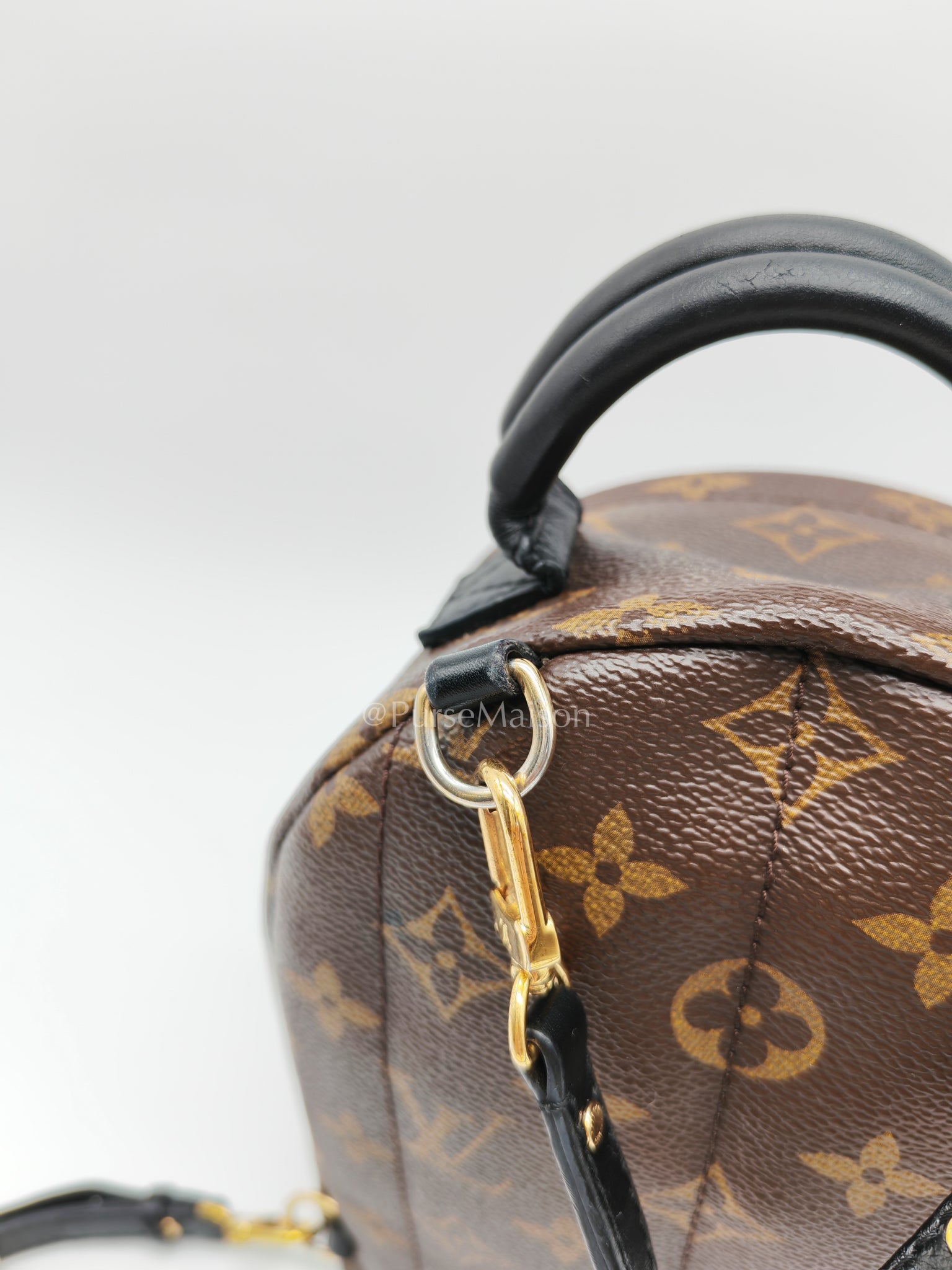 Palm Springs Mini in Monogram Canvas (Date code: FL4117) | Purse Maison Luxury Bags Shop