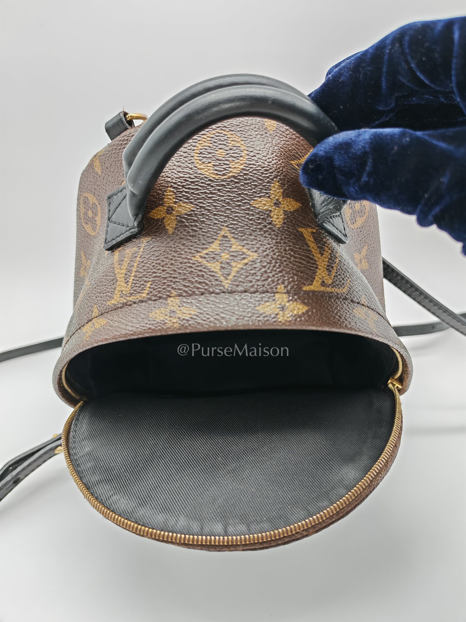 Palm Springs Mini in Monogram Canvas (Date code: FL4117) | Purse Maison Luxury Bags Shop