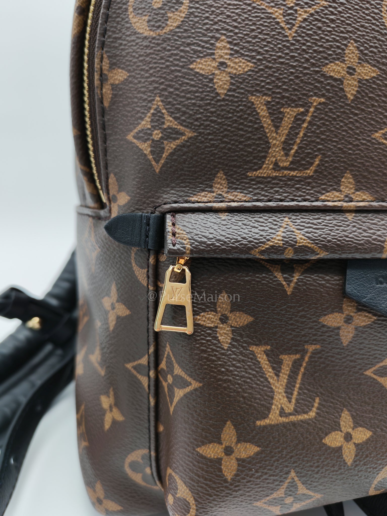 Palm Springs PM in Monogram Canvas Backpack (Microchip) | Purse Maison Luxury Bags Shop