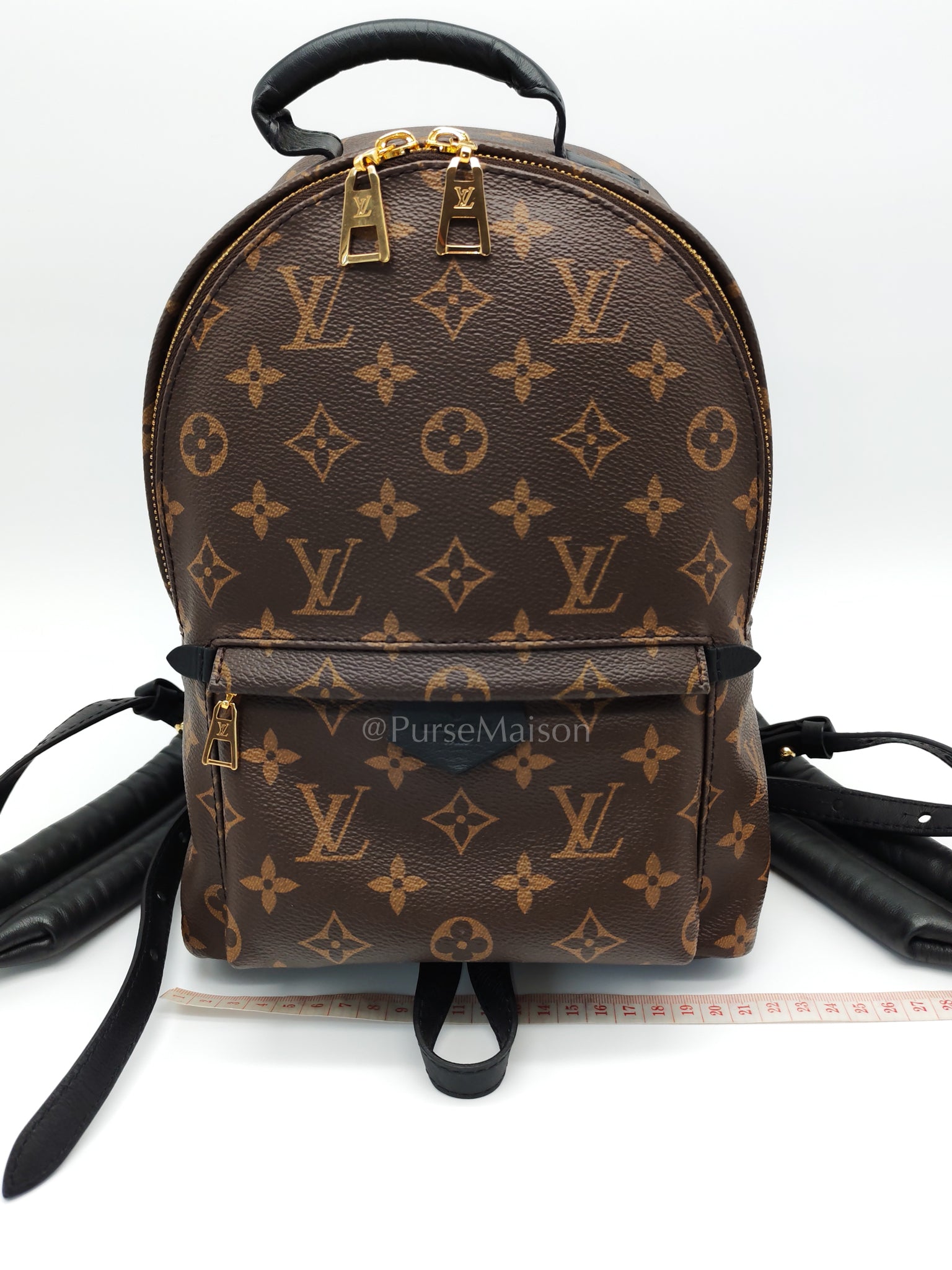 Palm Springs PM in Monogram Canvas Backpack (Microchip) | Purse Maison Luxury Bags Shop