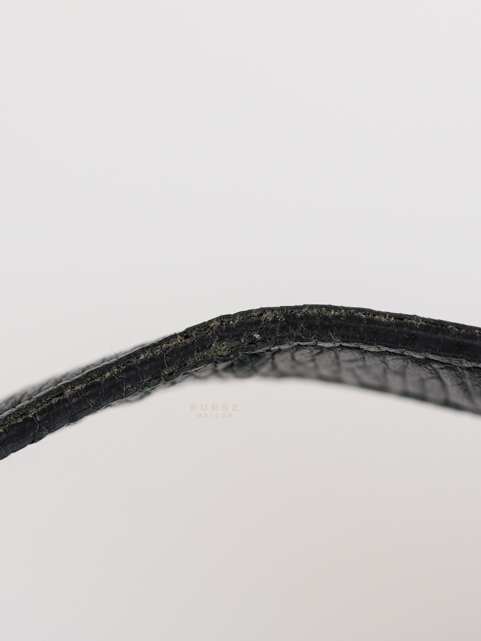 Pandora Box Mini in Black Grained Leather | Purse Maison Luxury Bags Shop