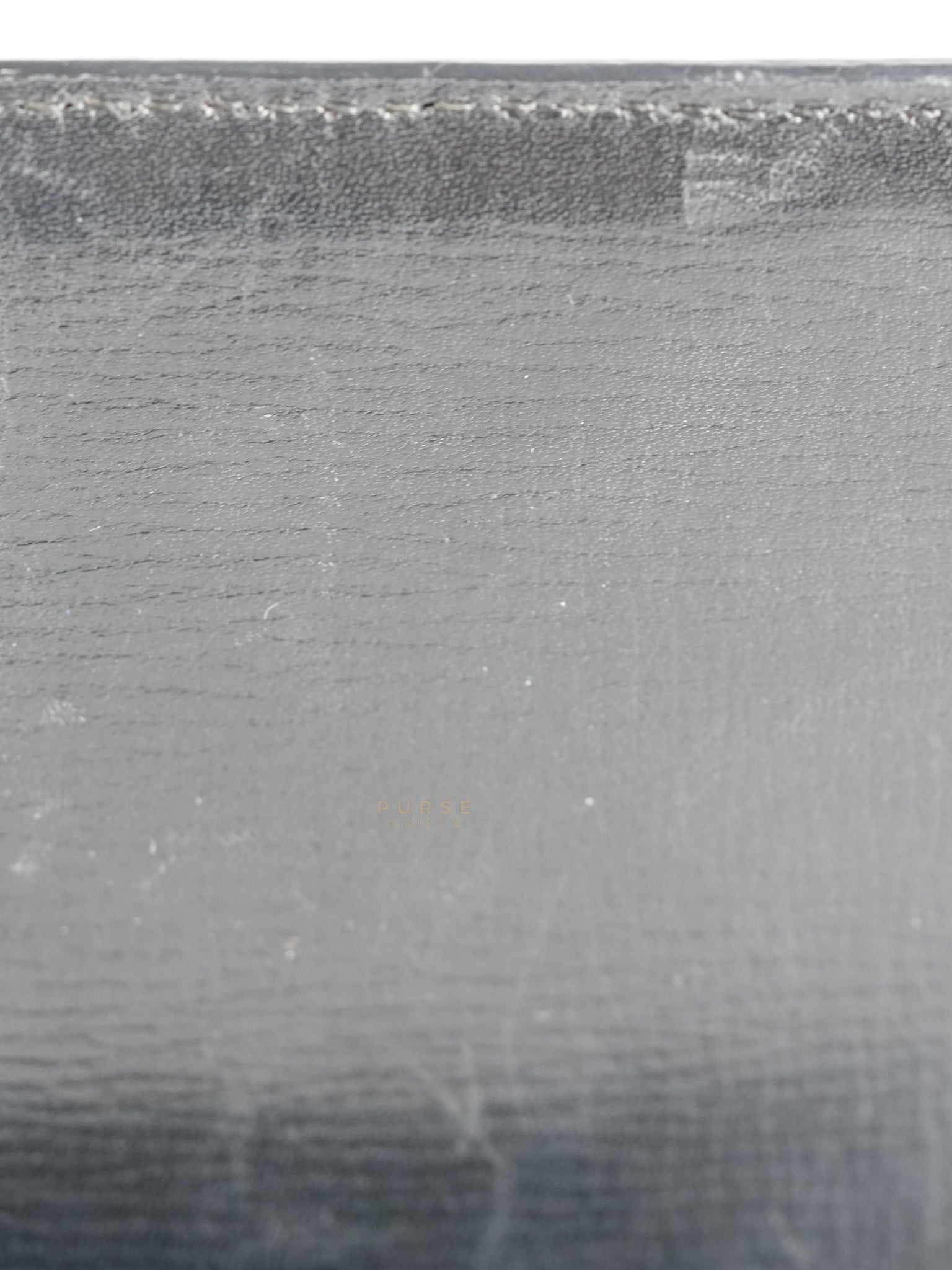 Pandora Box Mini in Black Grained Leather | Purse Maison Luxury Bags Shop