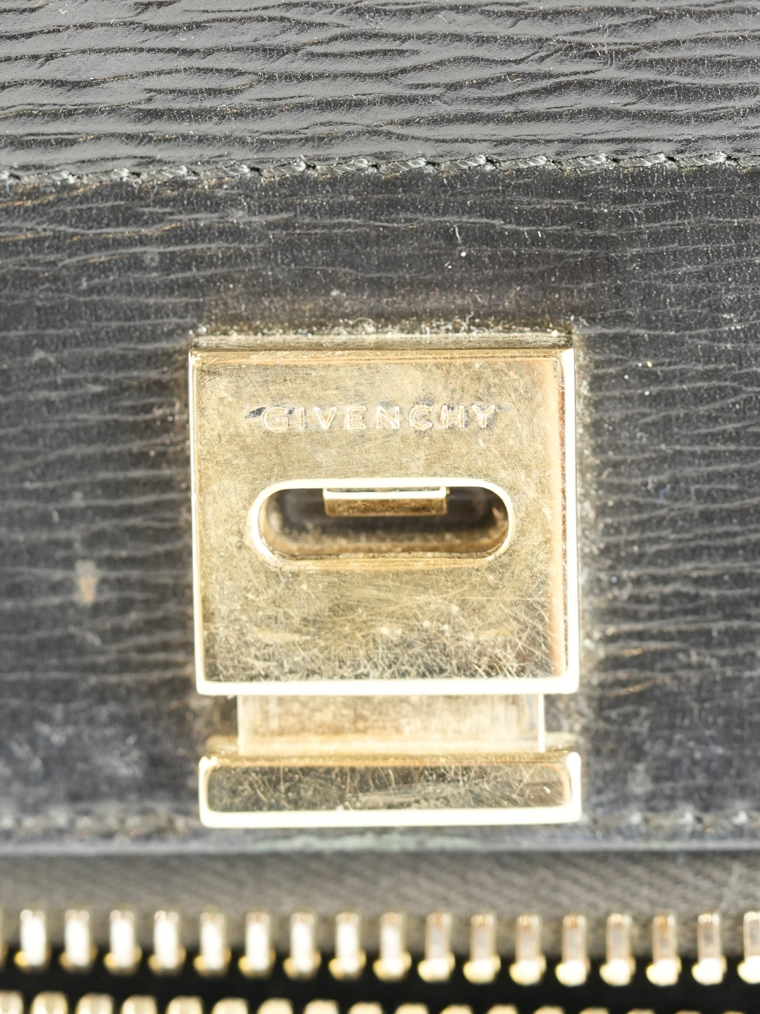 Pandora Box Mini in Black Grained Leather | Purse Maison Luxury Bags Shop