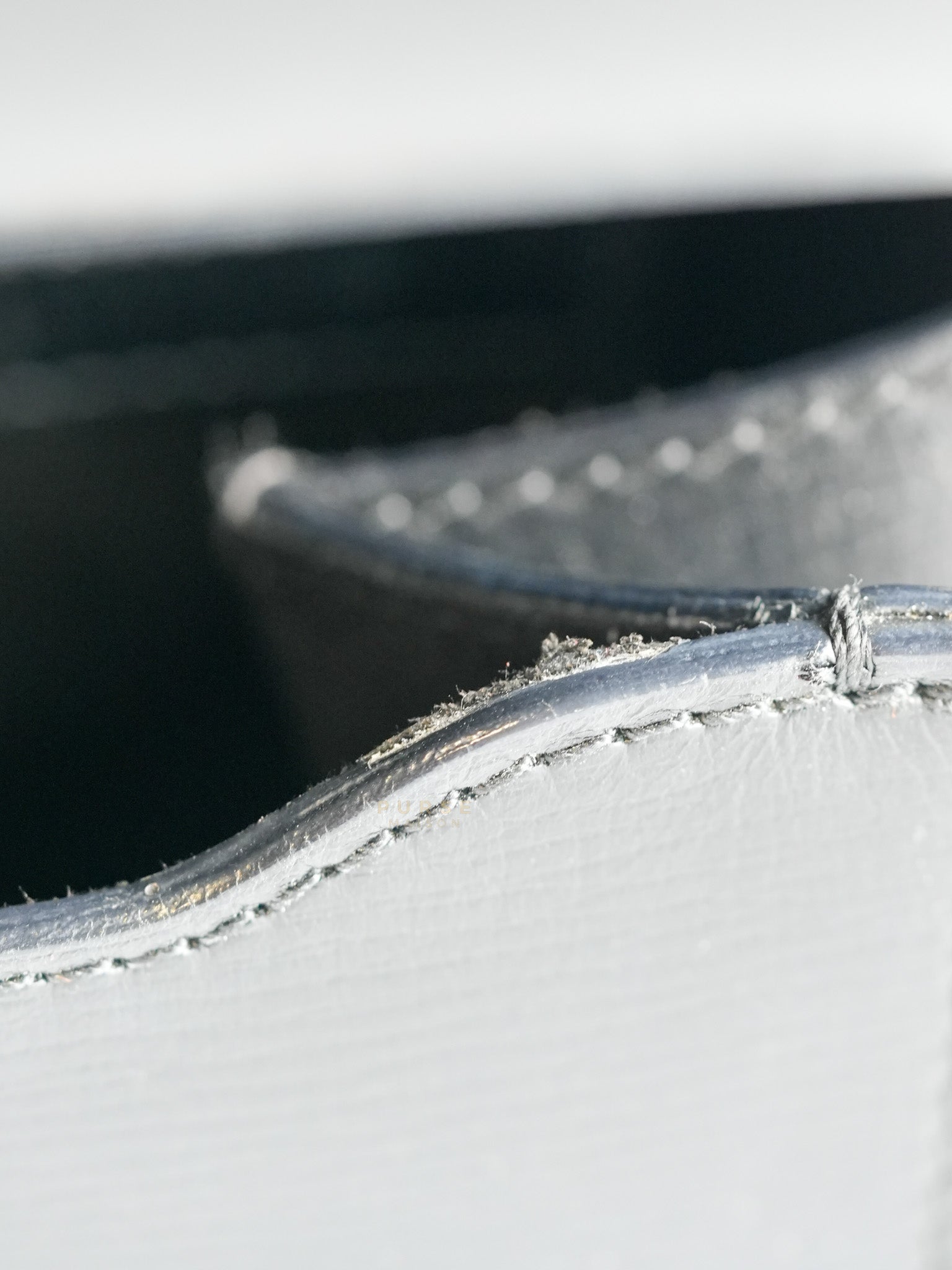 Pandora Box Mini in Black Grained Leather | Purse Maison Luxury Bags Shop