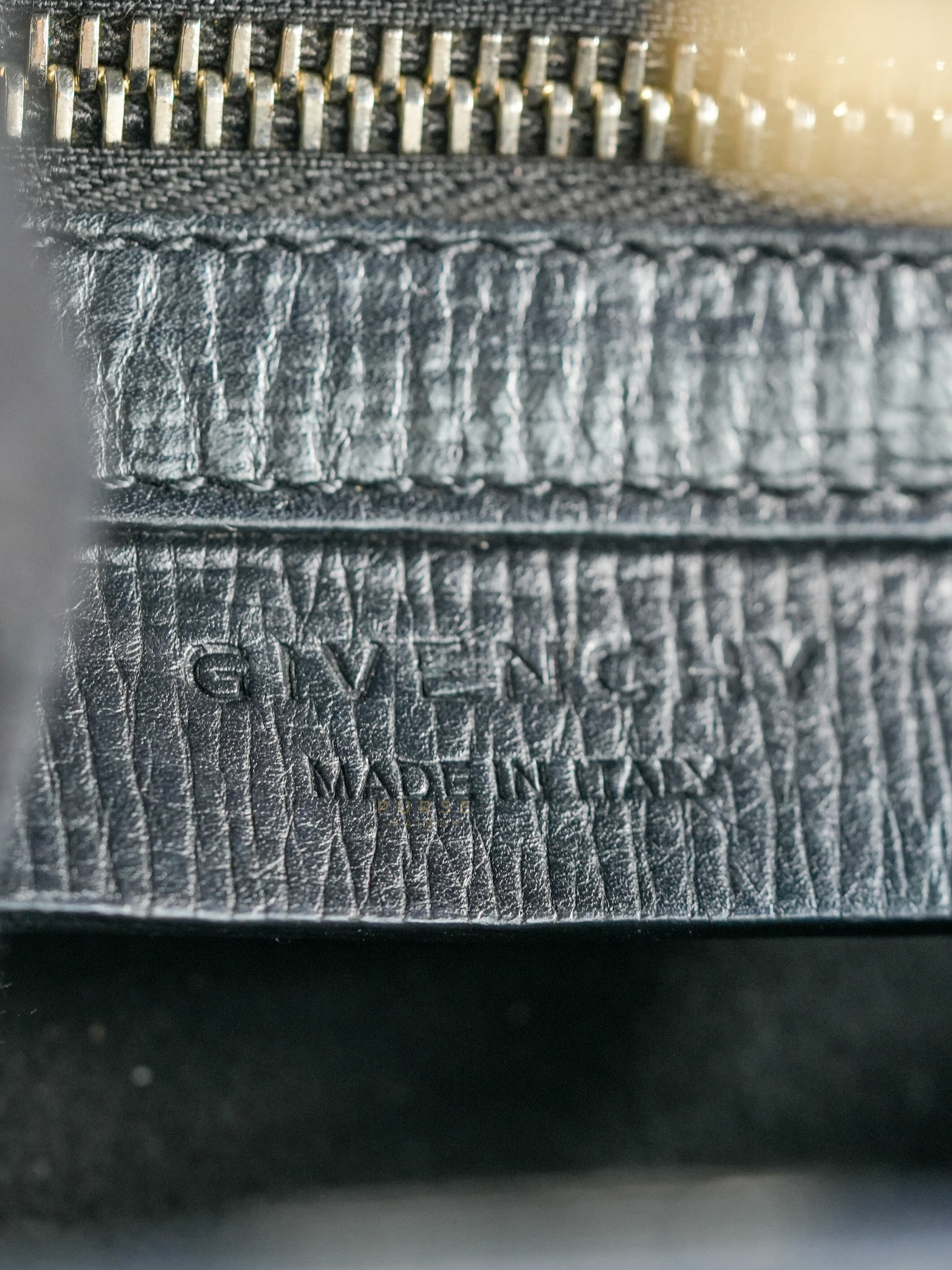 Pandora Box Mini in Black Grained Leather | Purse Maison Luxury Bags Shop