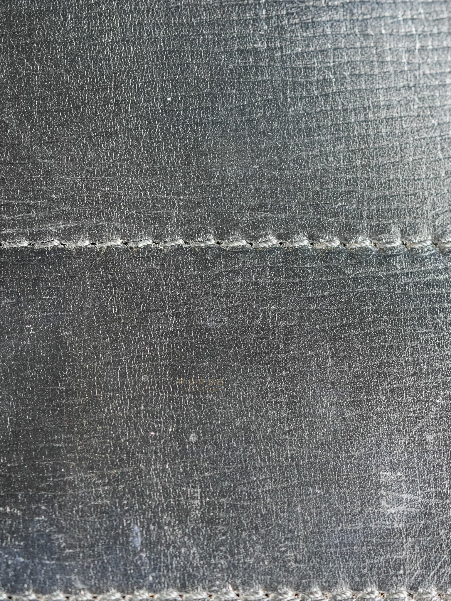 Pandora Box Mini in Black Grained Leather | Purse Maison Luxury Bags Shop