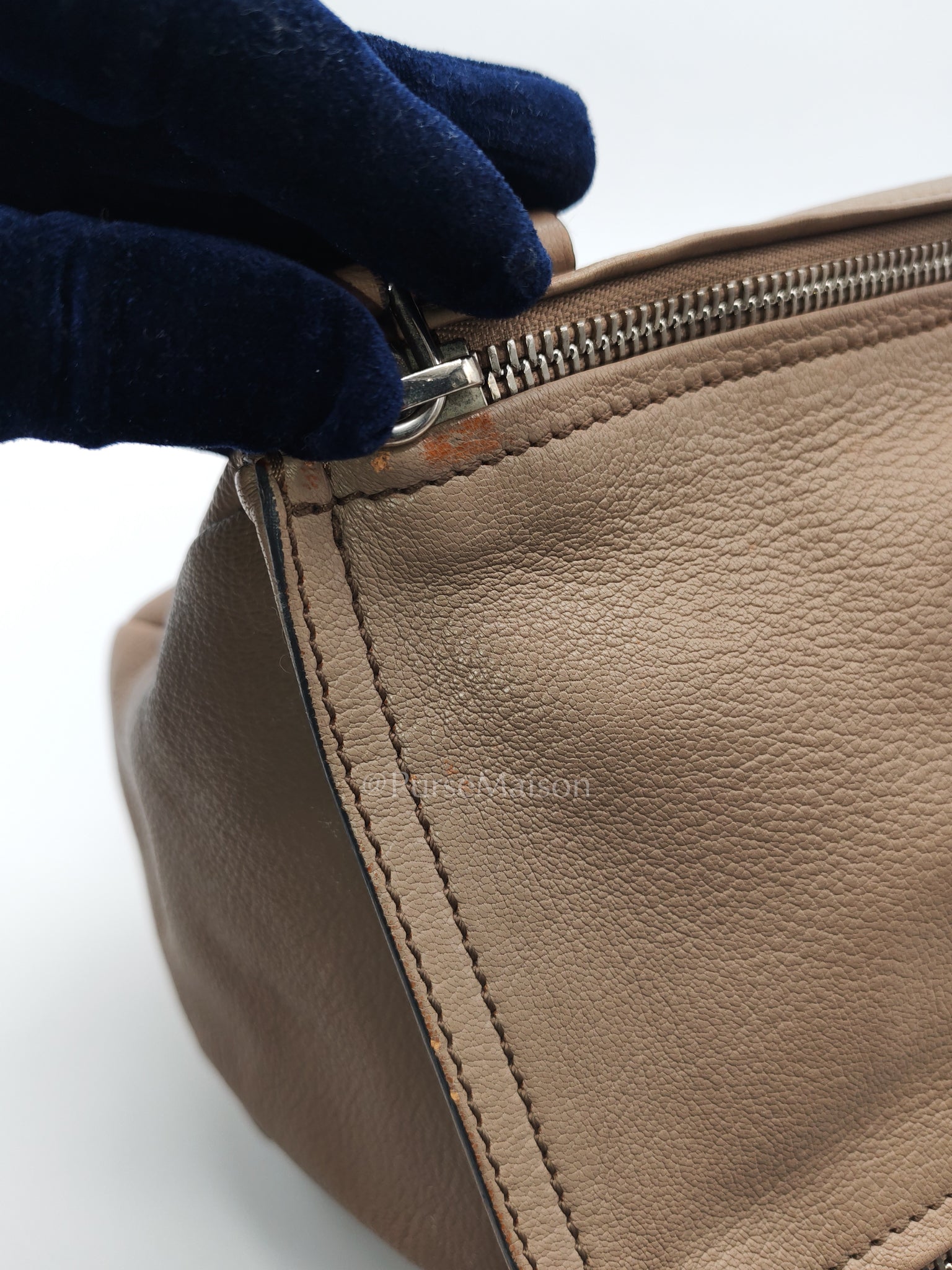 Pandora Small in Grained Goatskin Leather Crossbody Bag | Purse Maison Luxury Bags Shop