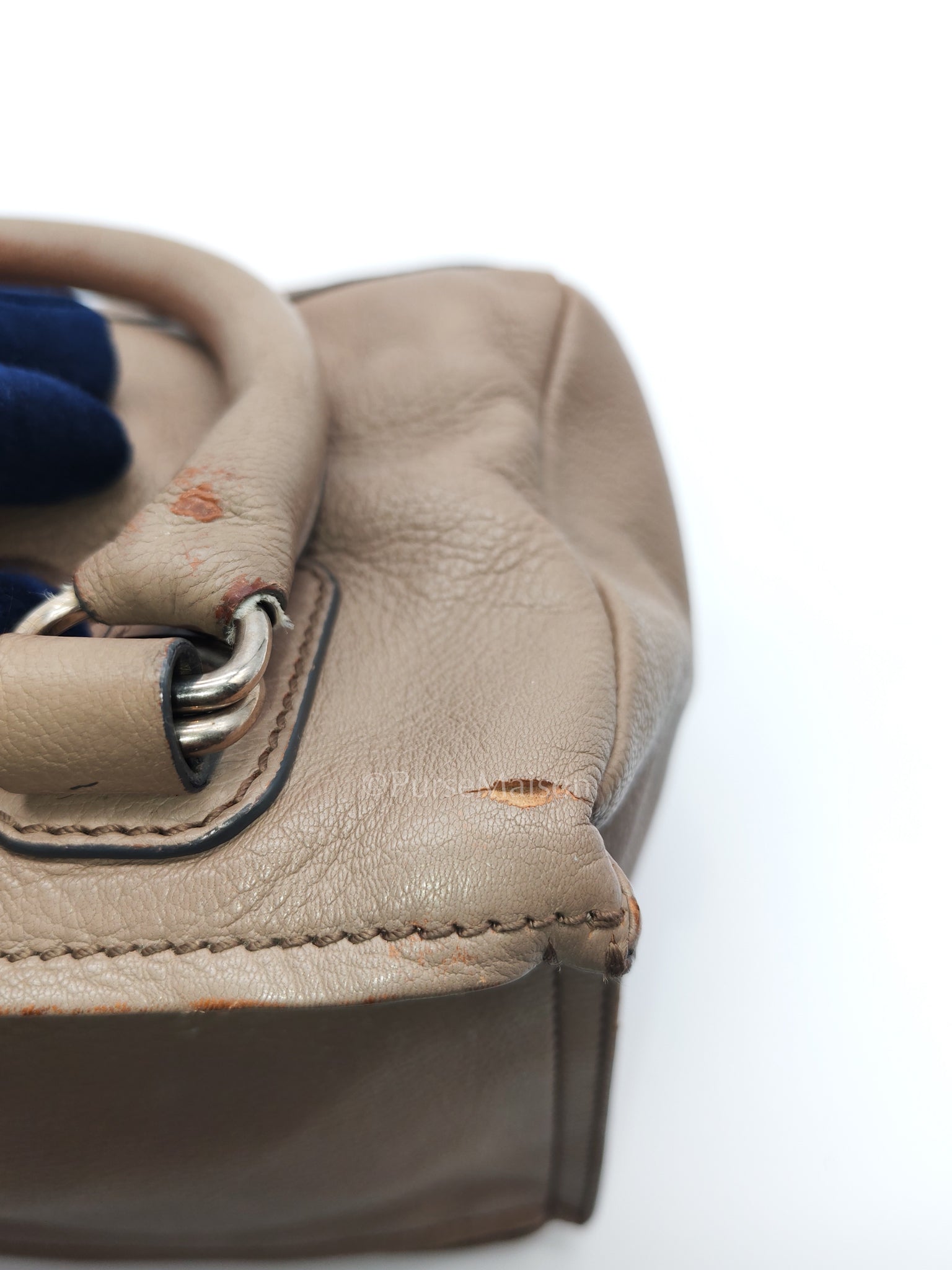 Pandora Small in Grained Goatskin Leather Crossbody Bag | Purse Maison Luxury Bags Shop