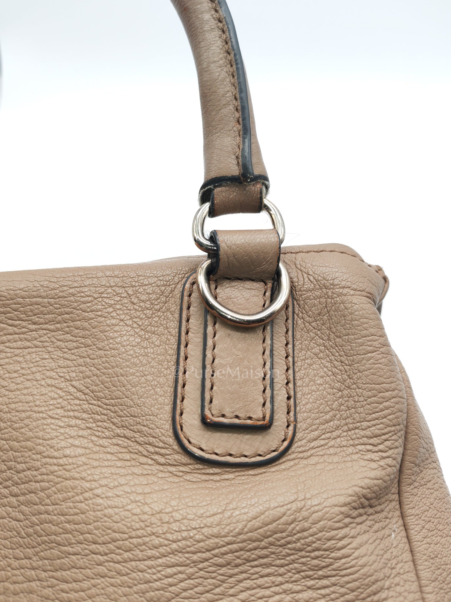 Pandora Small in Grained Goatskin Leather Crossbody Bag | Purse Maison Luxury Bags Shop
