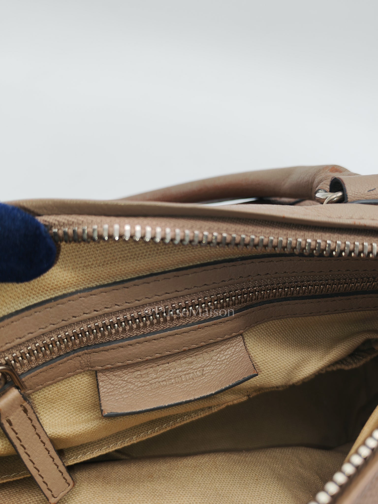 Pandora Small in Grained Goatskin Leather Crossbody Bag | Purse Maison Luxury Bags Shop