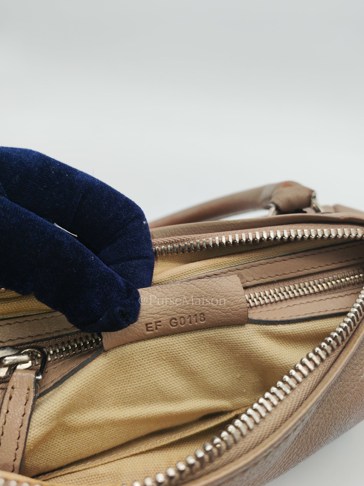 Pandora Small in Grained Goatskin Leather Crossbody Bag | Purse Maison Luxury Bags Shop